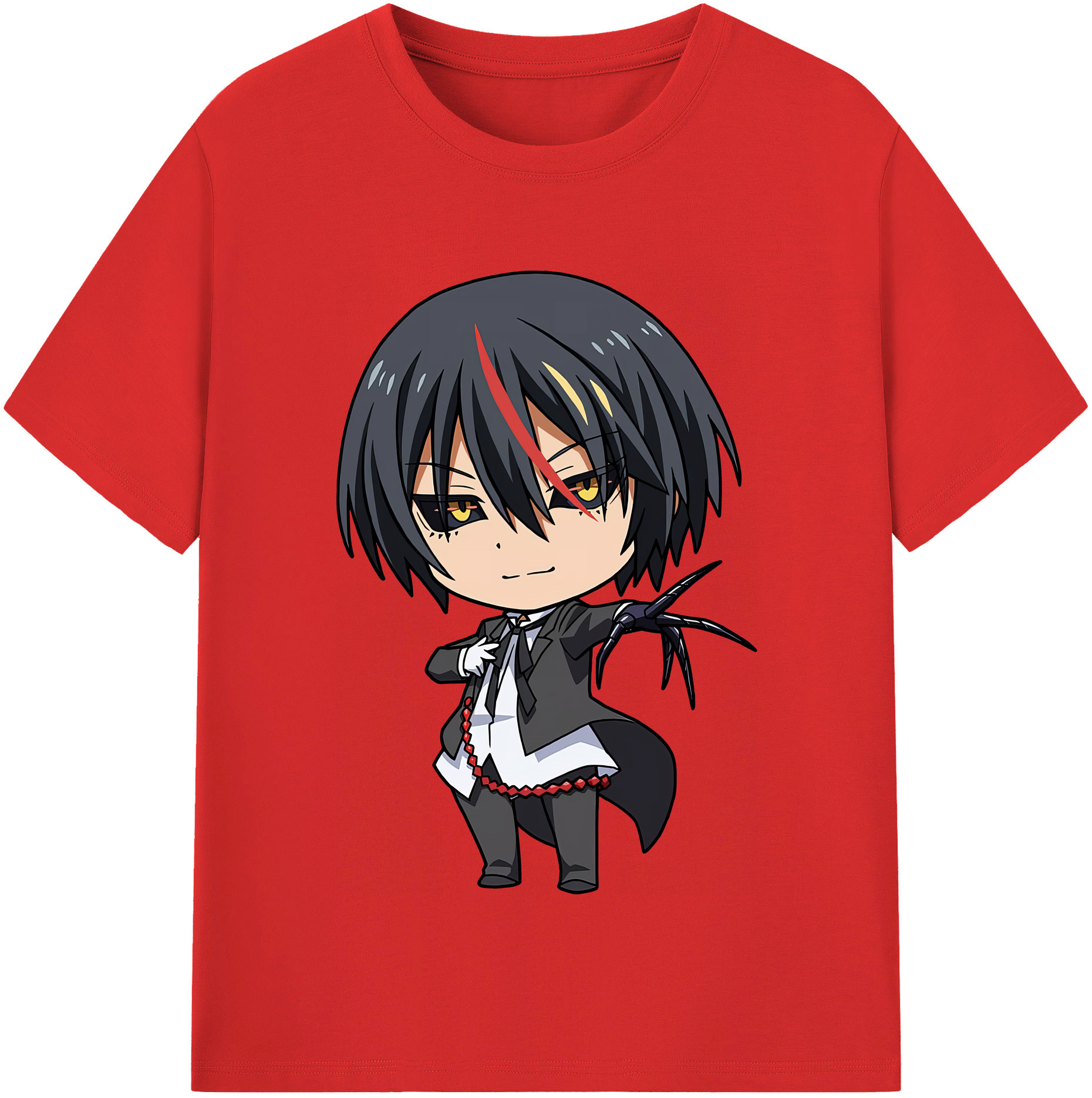 （画像用） 転スラ Regarding Reincarnated to Slime レディースカジュアルプリントTシャツ（綿100％）