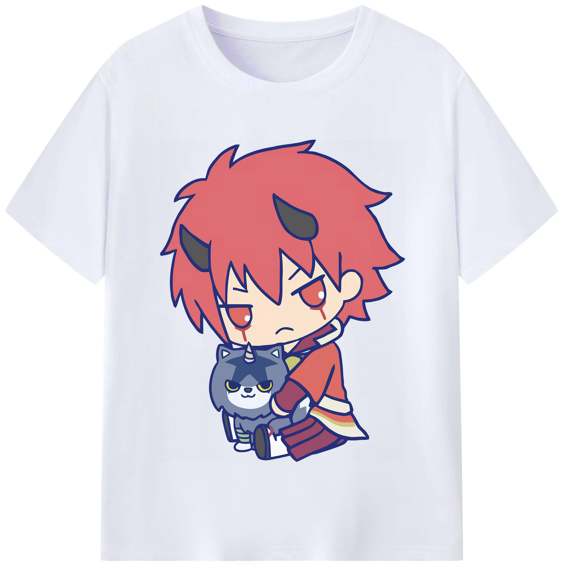 （画像用） 転スラ Regarding Reincarnated to Slime レディースカジュアルプリントTシャツ（綿100％）