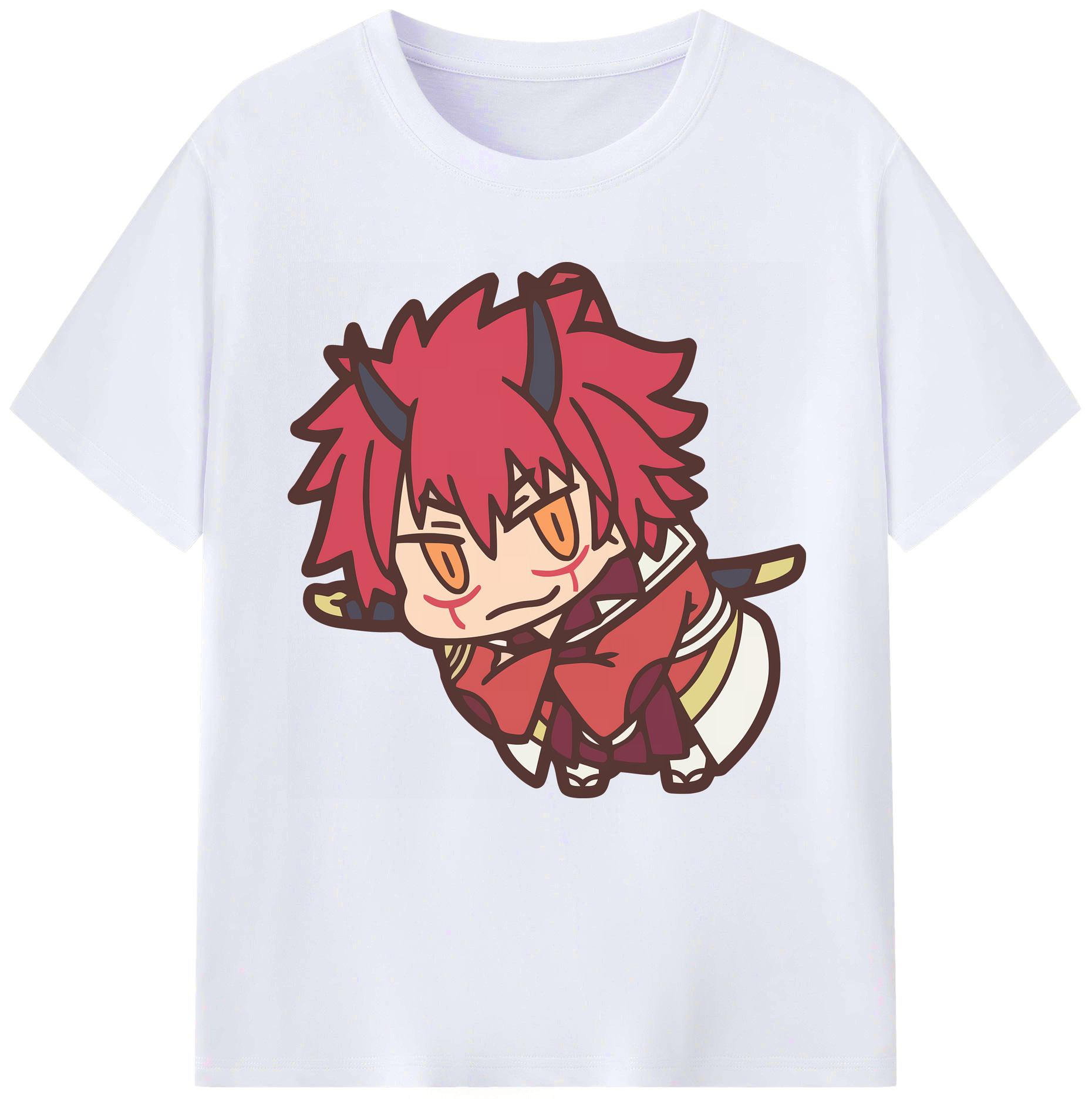 （画像用） 転スラ Regarding Reincarnated to Slime レディースカジュアルプリントTシャツ（綿100％）