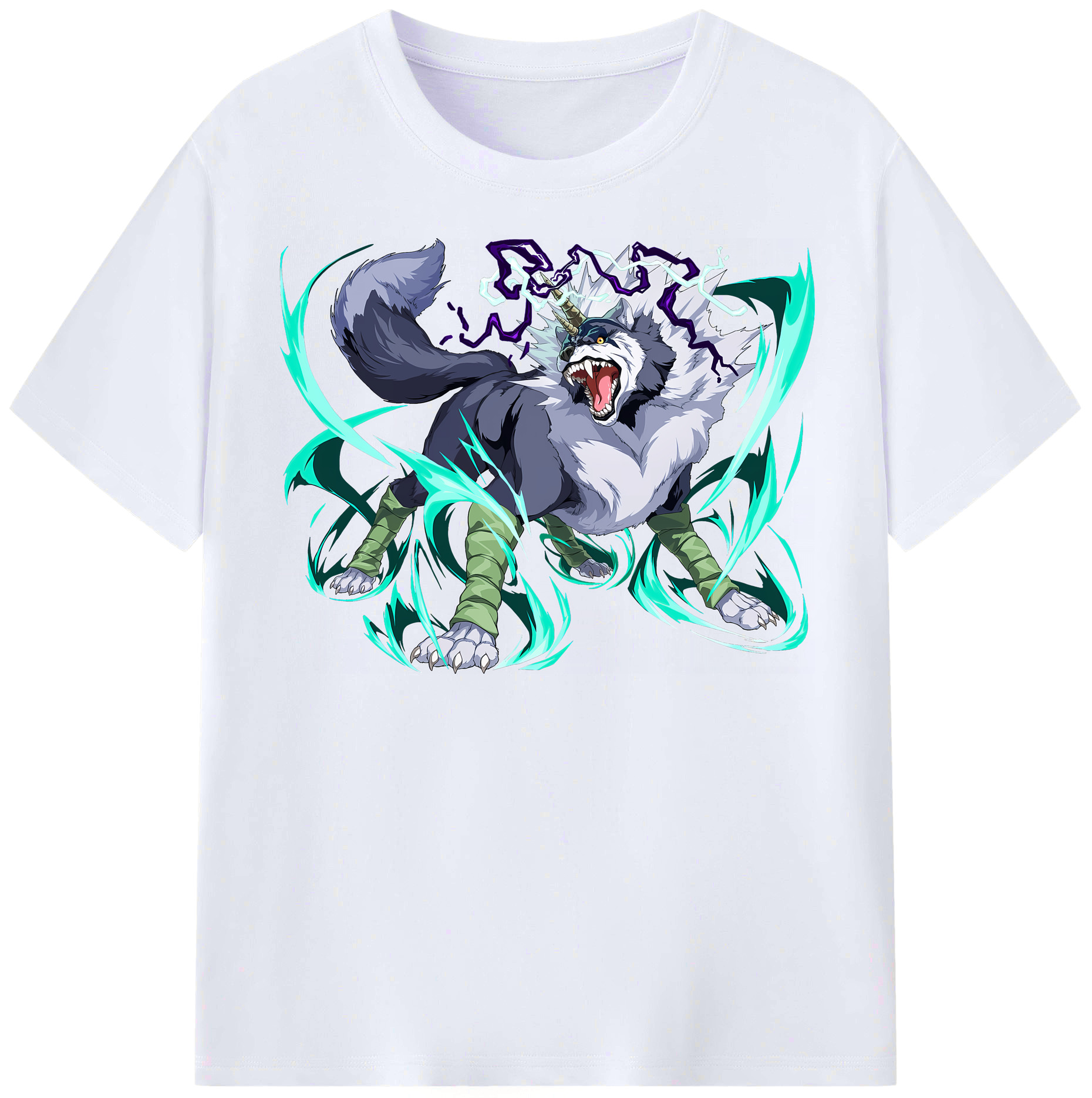 （画像用） 転スラ Regarding Reincarnated to Slime レディースカジュアルプリントTシャツ（綿100％）