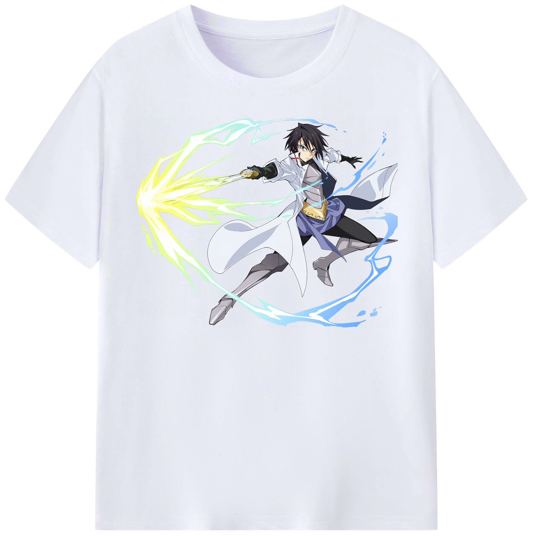 （画像用） 転スラ Regarding Reincarnated to Slime レディースカジュアルプリントTシャツ（綿100％）