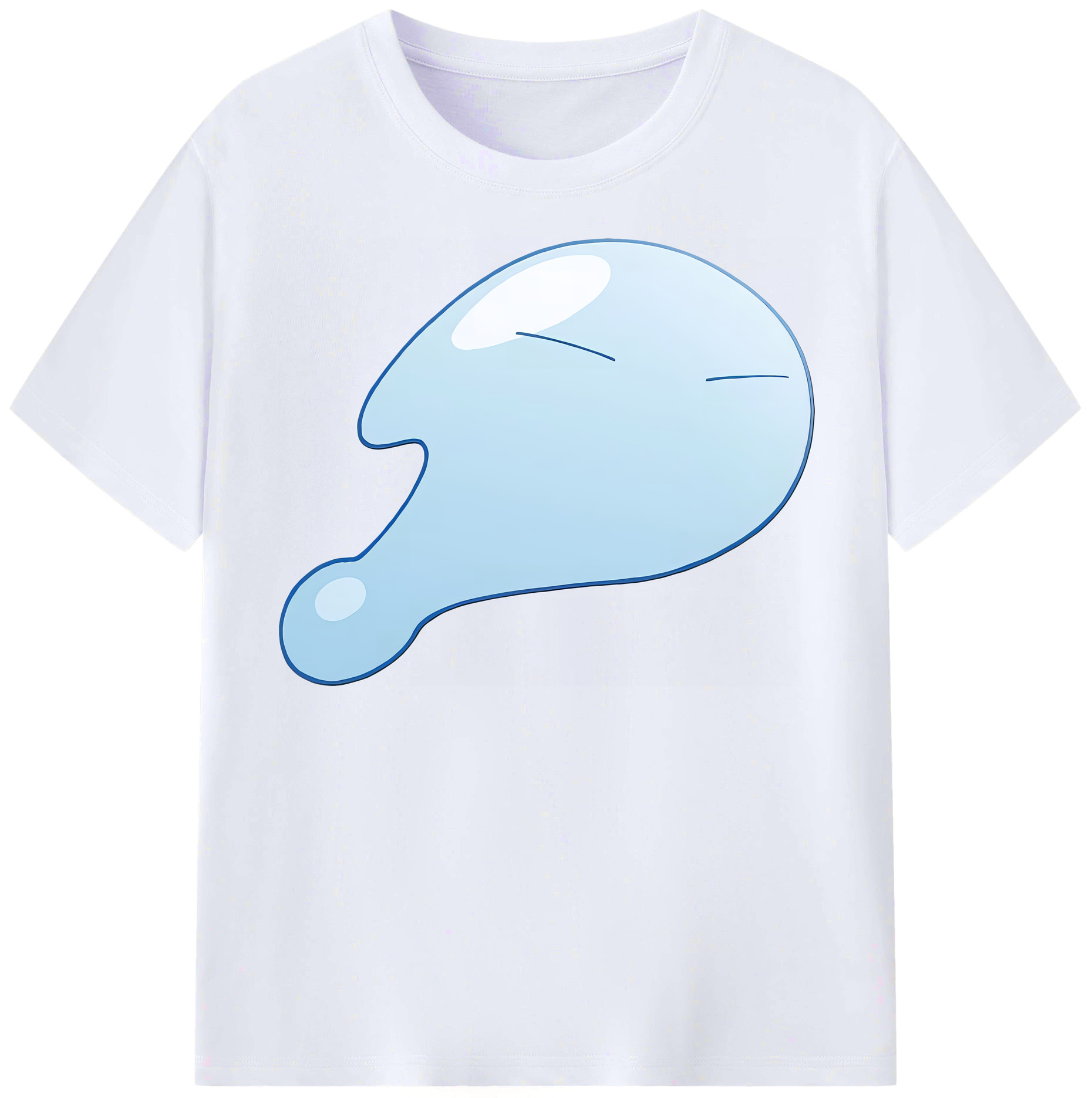 （画像用） 転スラ Regarding Reincarnated to Slime レディースカジュアルプリントTシャツ（綿100％）