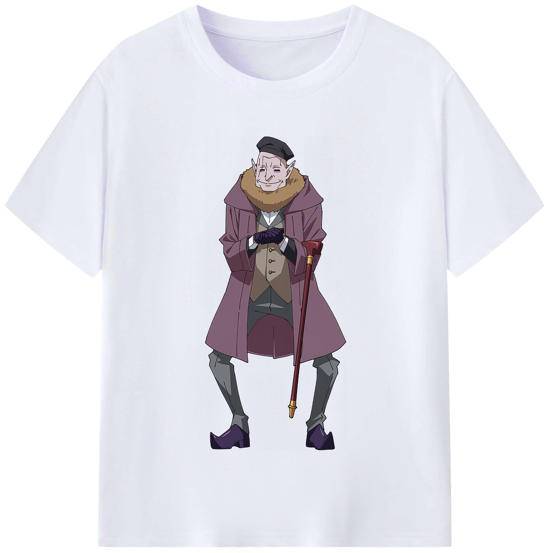 （画像用） 転スラ Regarding Reincarnated to Slime レディースカジュアルプリントTシャツ（綿100％）