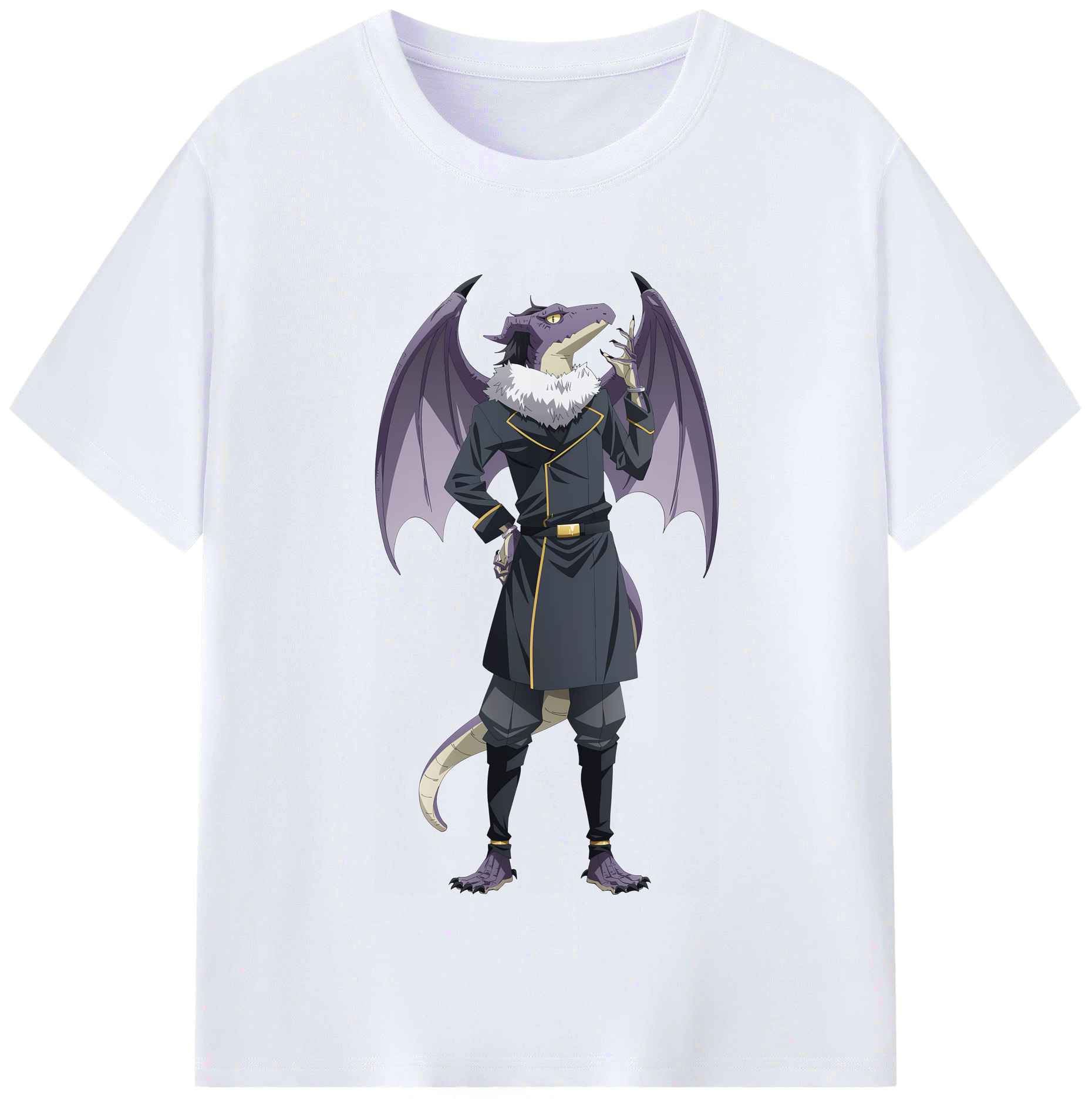 （画像用） 転スラ Regarding Reincarnated to Slime レディースカジュアルプリントTシャツ（綿100％）