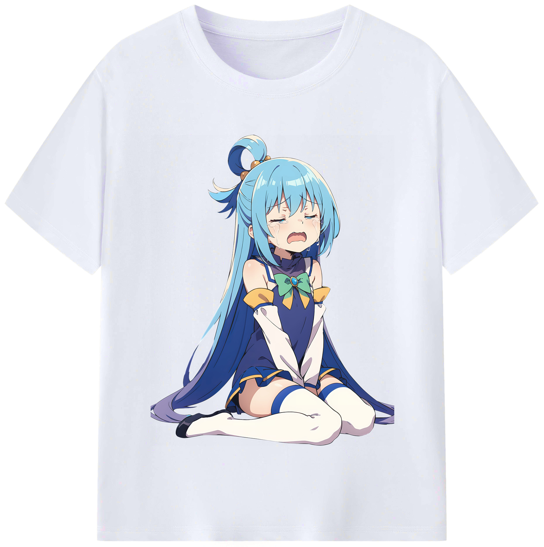 （画像用） 転スラ Regarding Reincarnated to Slime レディースカジュアルプリントTシャツ（綿100％）