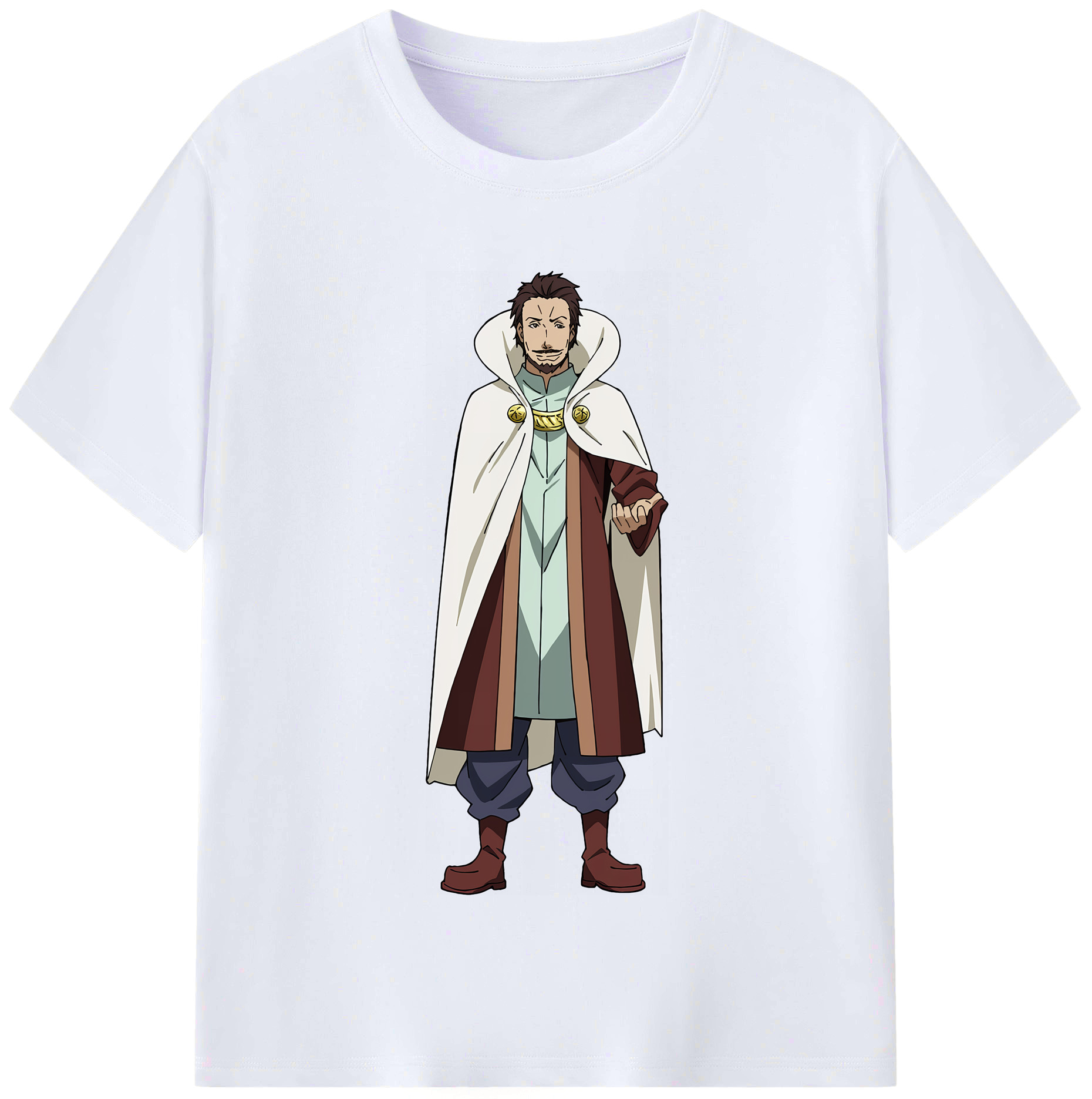 （画像用） 転スラ Regarding Reincarnated to Slime レディースカジュアルプリントTシャツ（綿100％）