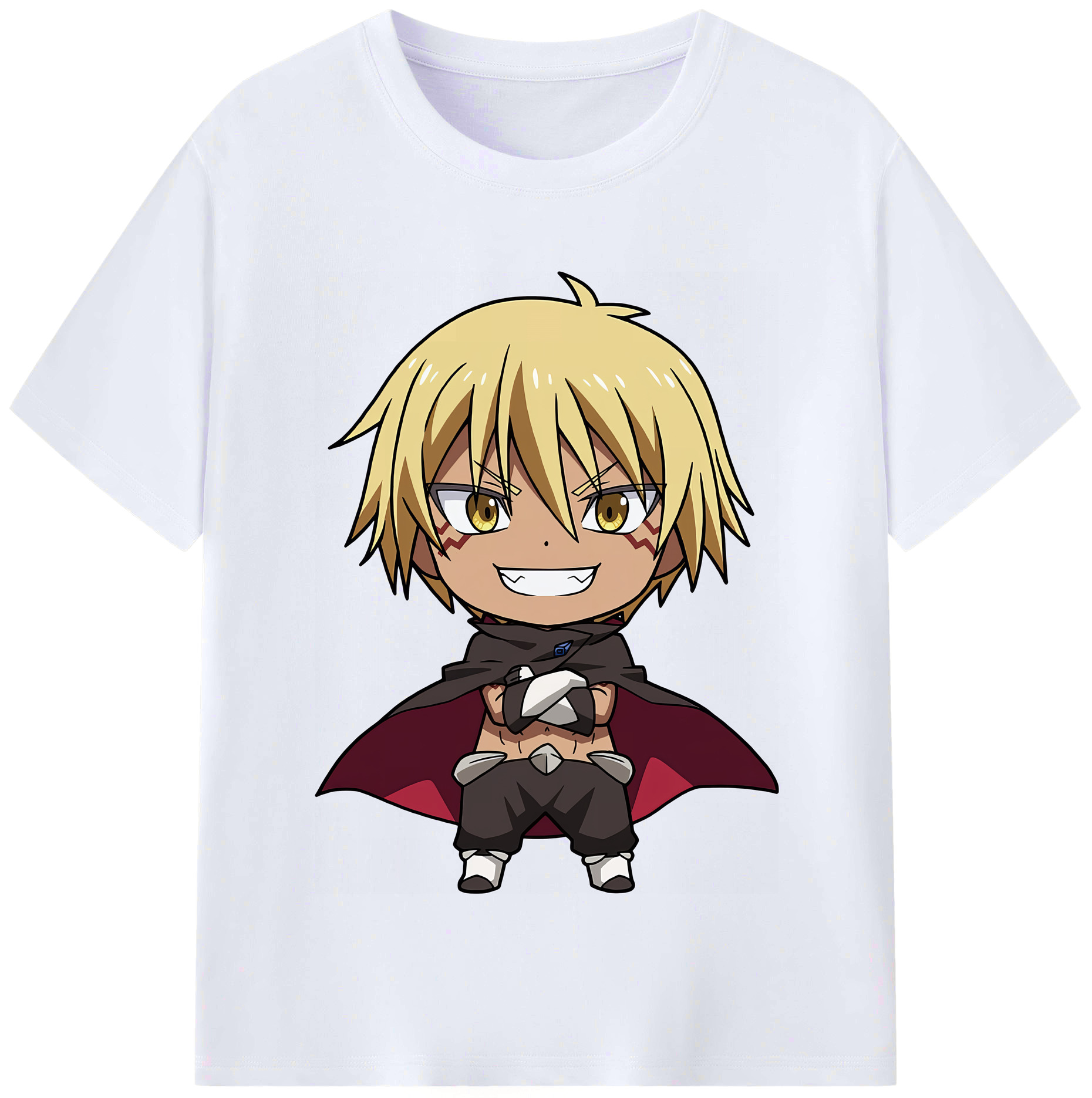 （画像用） 転スラ Regarding Reincarnated to Slime レディースカジュアルプリントTシャツ（綿100％）