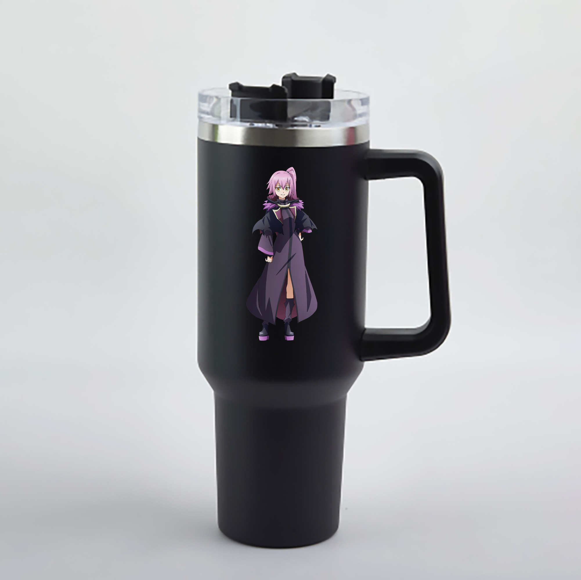 （画像用） 転スラ Regarding Reincarnated to Slime 1200mL車用タンブラー - クリスタルステッカー（プラスチックストロー付き）