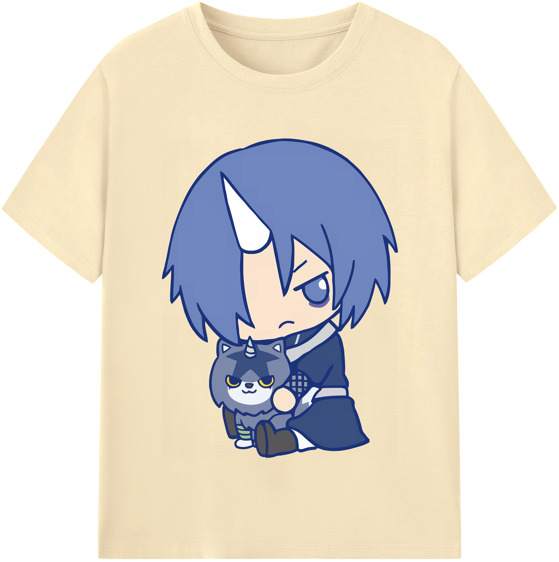 （画像用） 転スラ Regarding Reincarnated to Slime 綿100％半袖Tシャツ（フロントプリント）