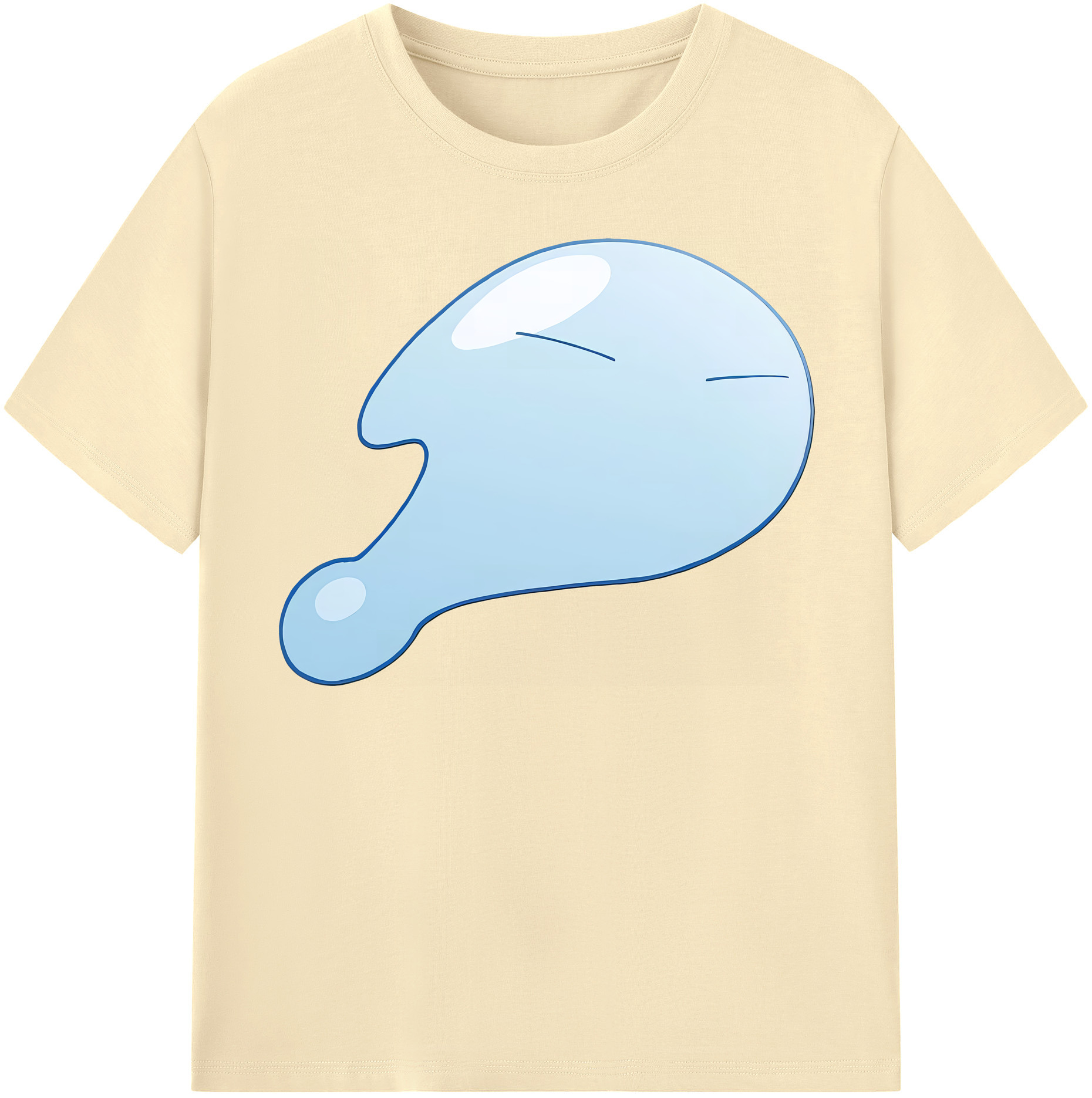 （画像用） 転スラ Regarding Reincarnated to Slime 綿100％半袖Tシャツ（フロントプリント）