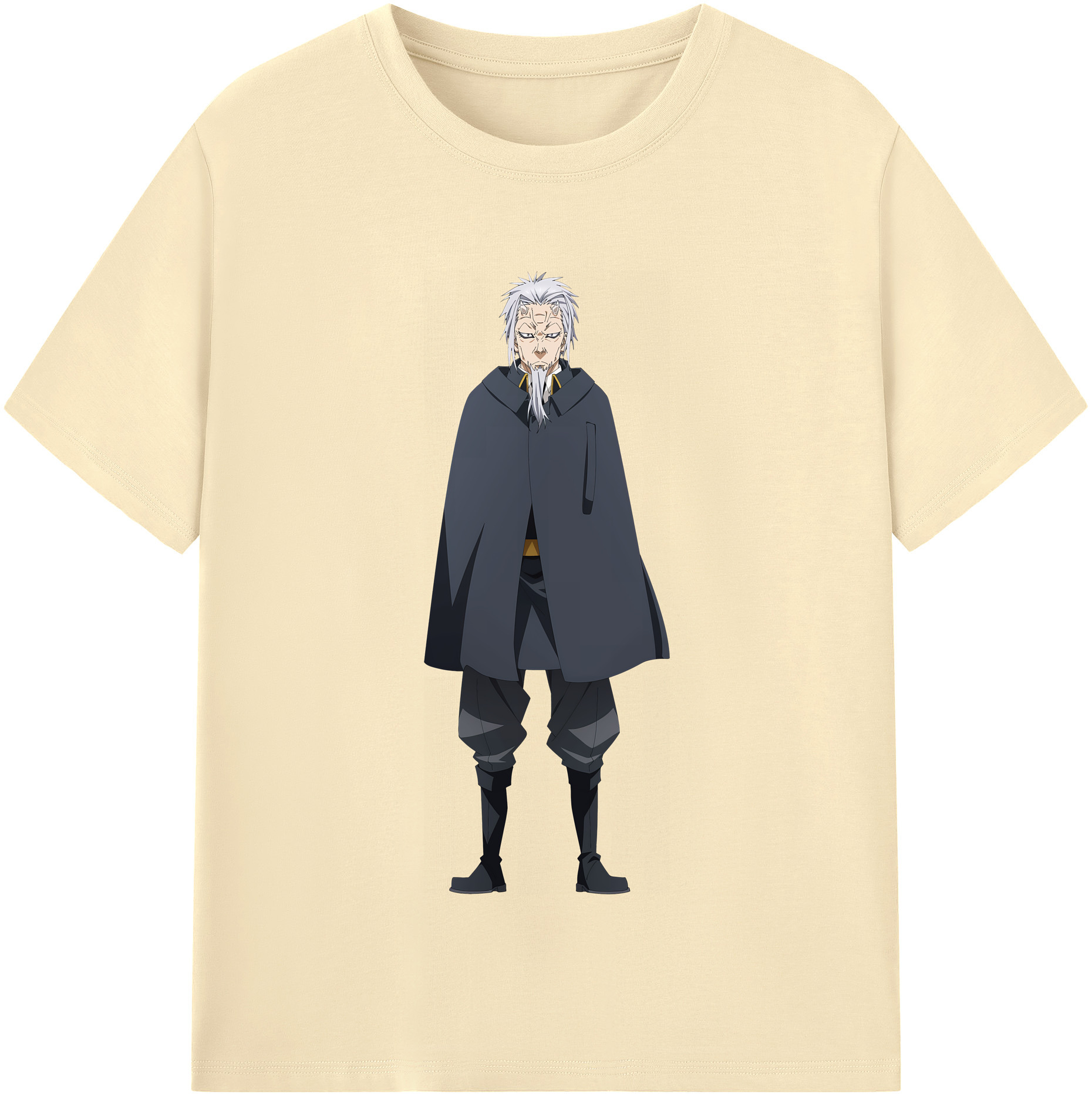 （画像用） 転スラ Regarding Reincarnated to Slime 綿100％半袖Tシャツ（フロントプリント）