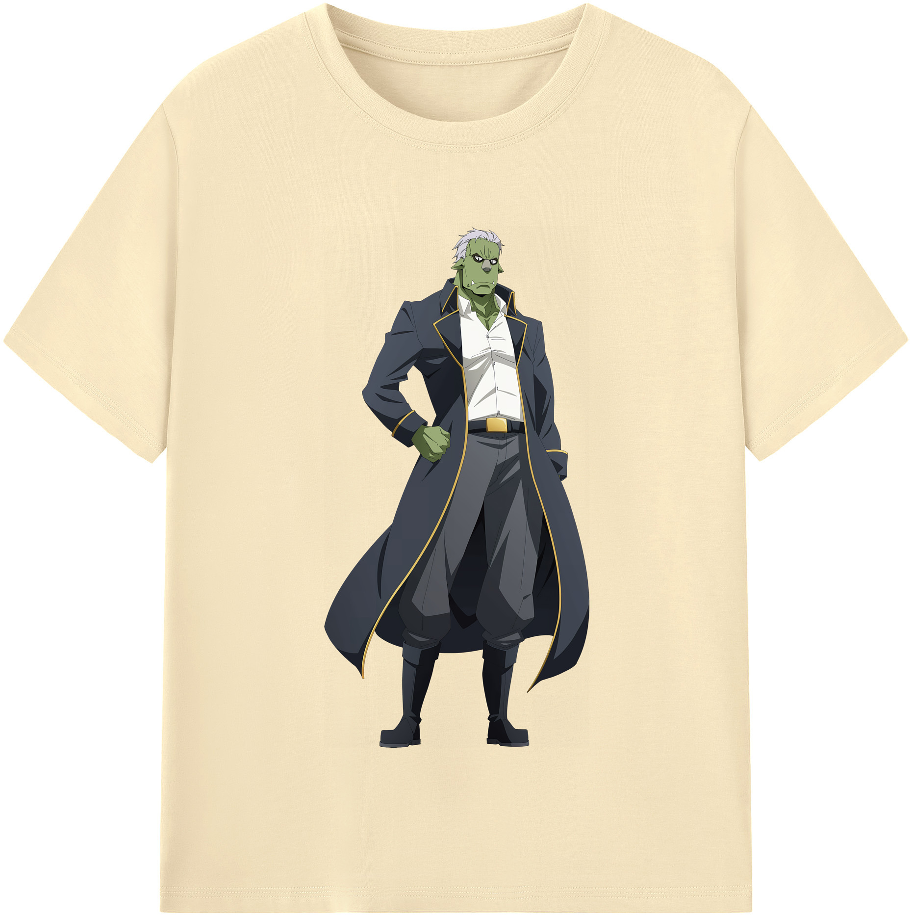 （画像用） 転スラ Regarding Reincarnated to Slime 綿100％半袖Tシャツ（フロントプリント）