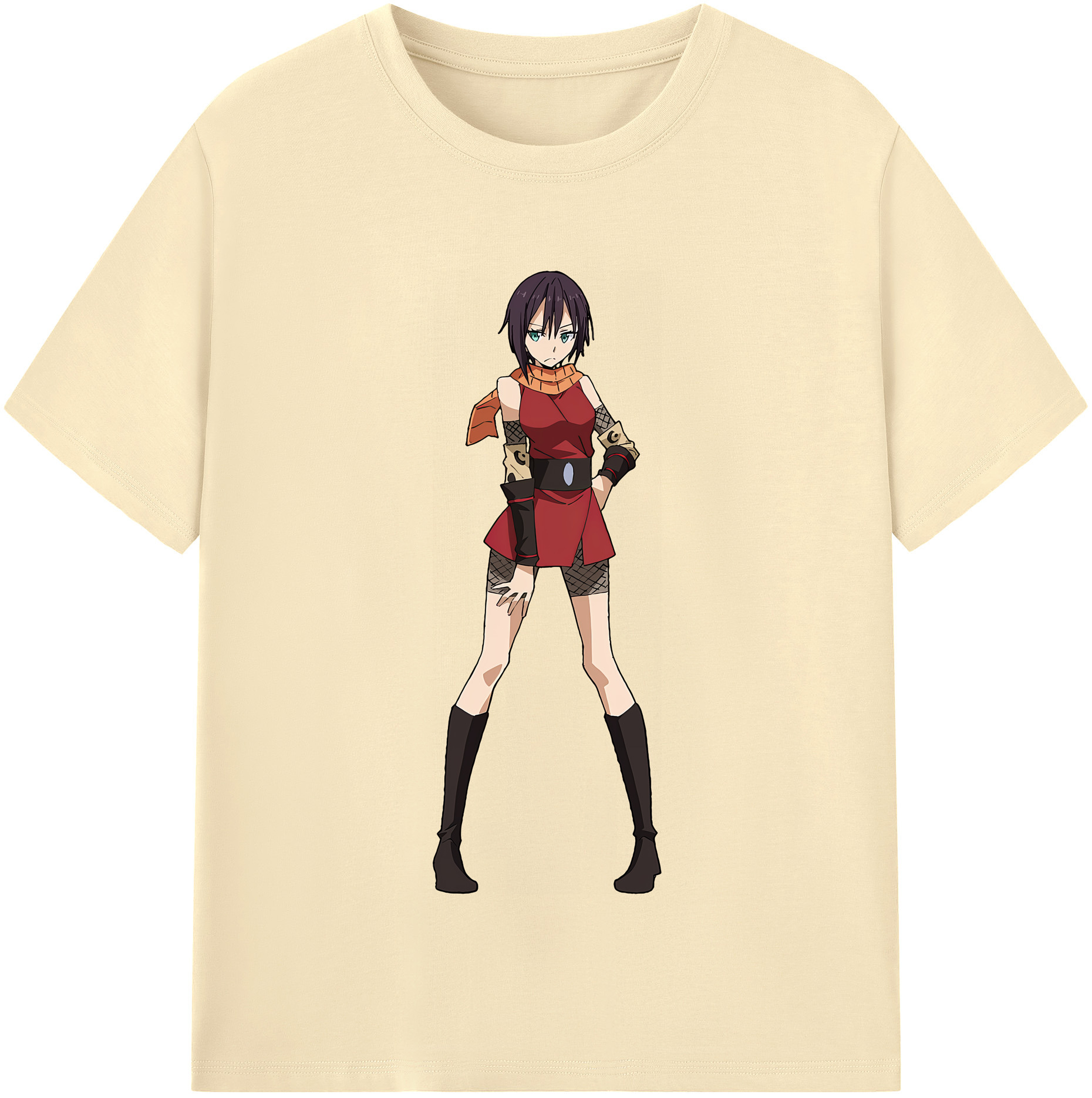 （画像用） 転スラ Regarding Reincarnated to Slime 綿100％半袖Tシャツ（フロントプリント）