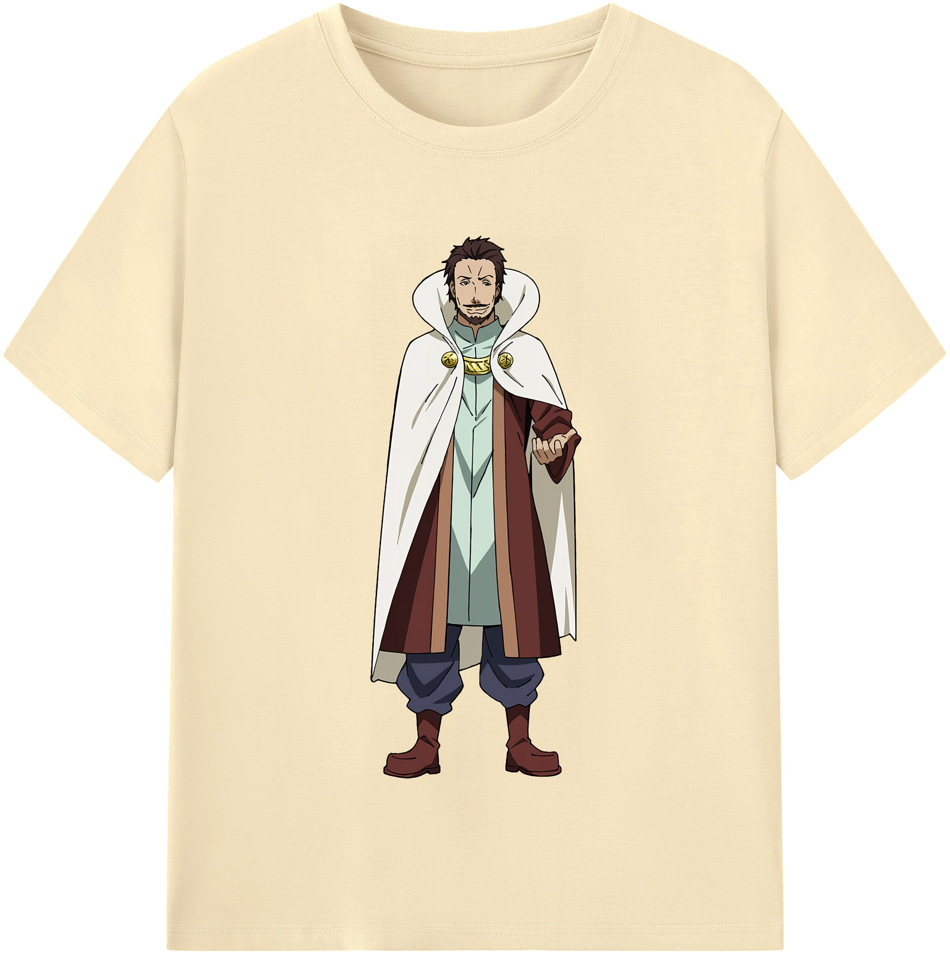 （画像用） 転スラ Regarding Reincarnated to Slime 綿100％半袖Tシャツ（フロントプリント）