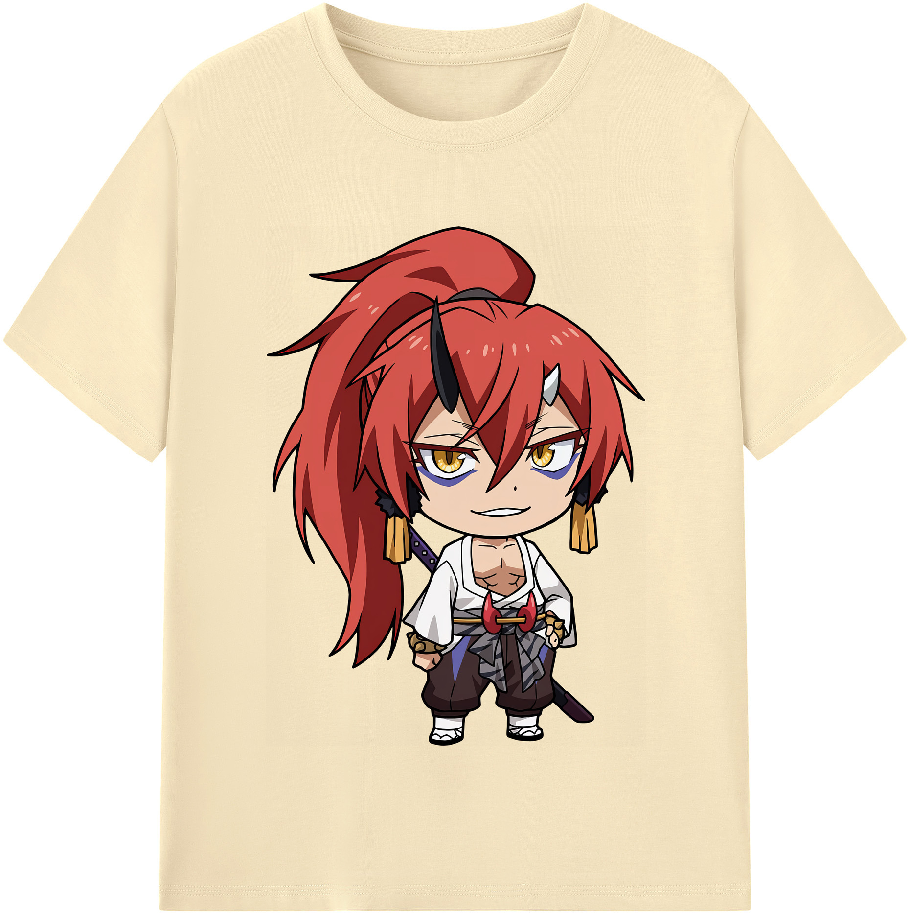 （画像用） 転スラ Regarding Reincarnated to Slime 綿100％半袖Tシャツ（フロントプリント）