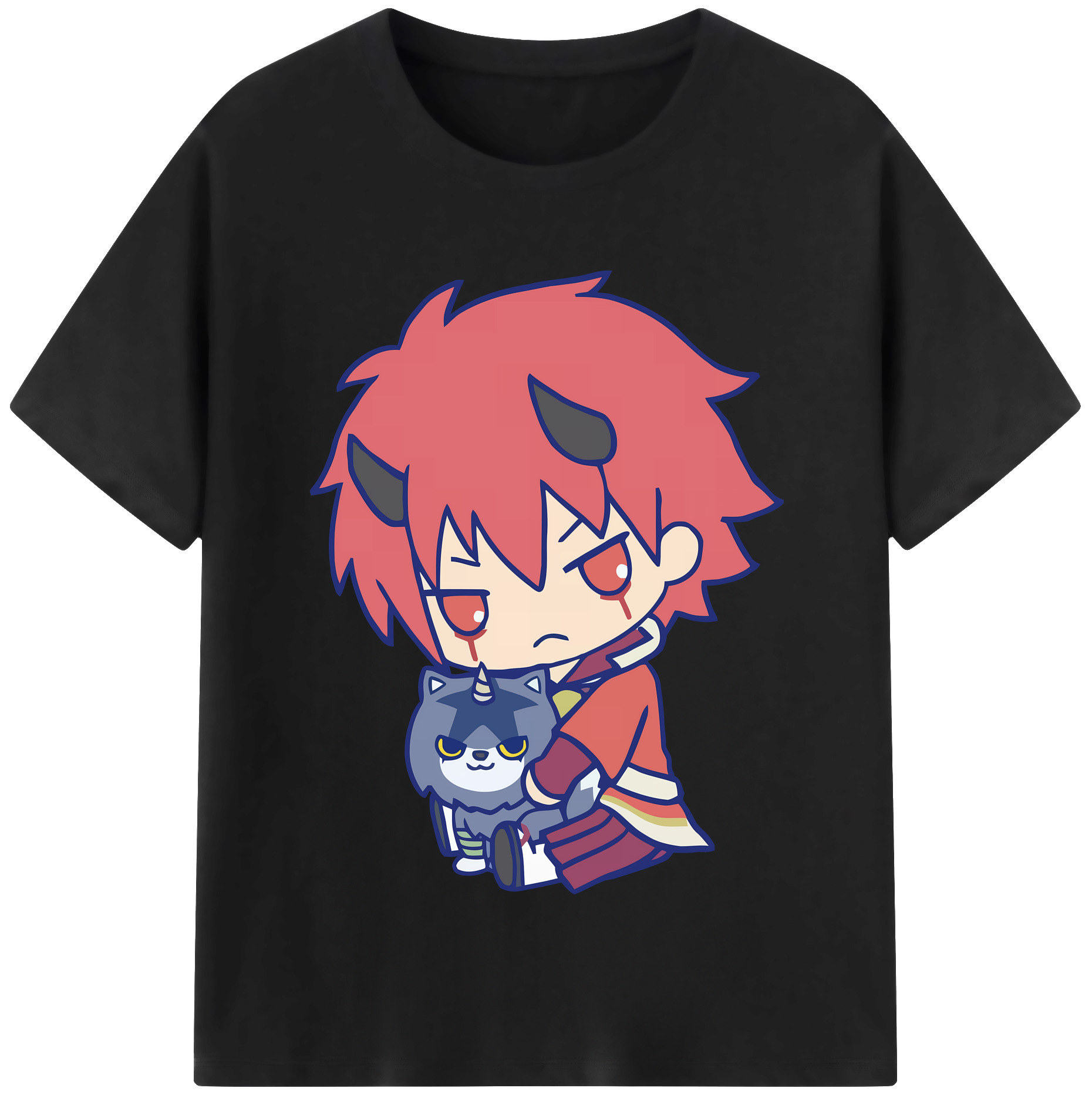 （画像用） 転スラ Regarding Reincarnated to Slime 綿100％半袖Tシャツ（フロントプリント）