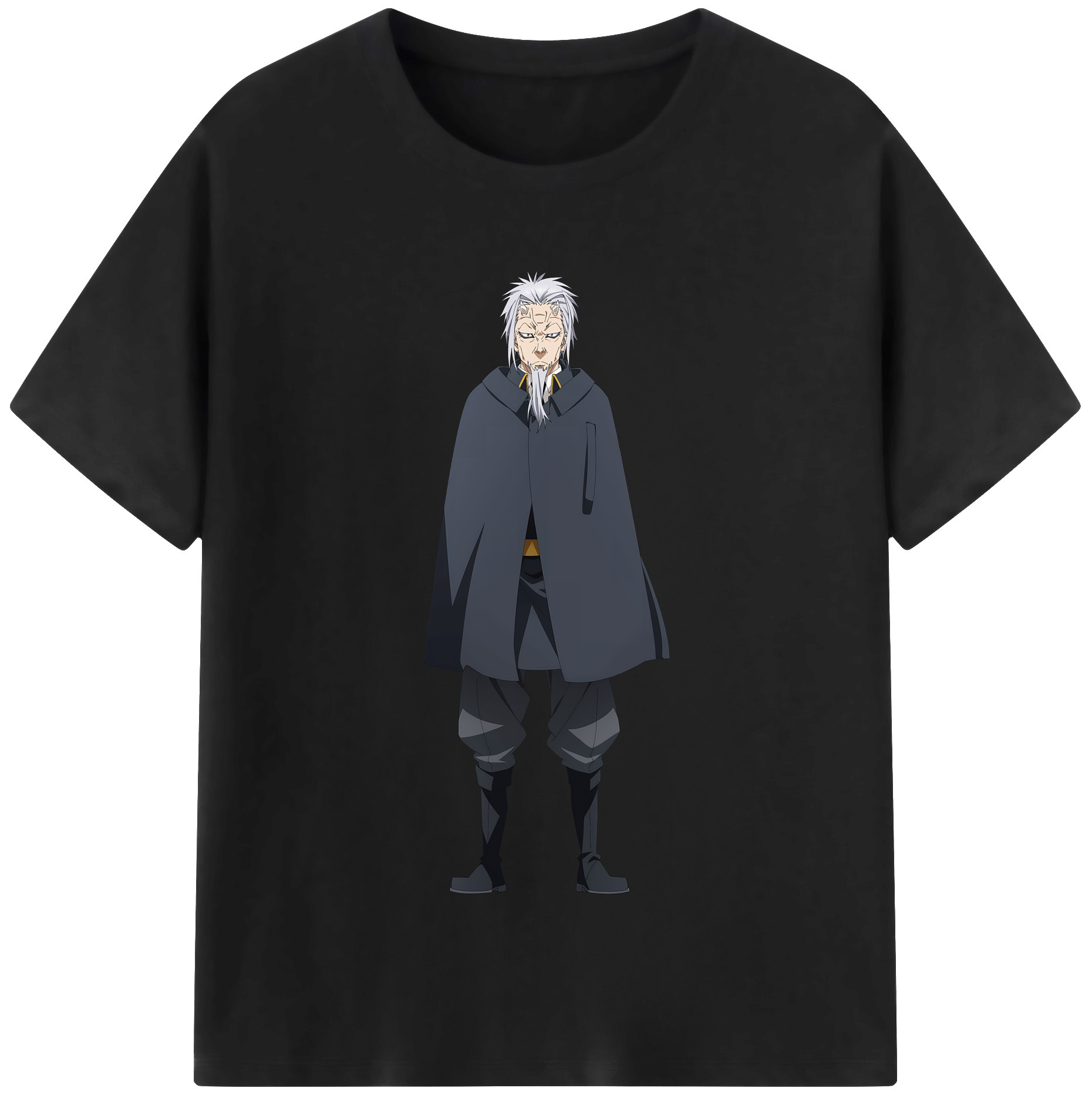 （画像用） 転スラ Regarding Reincarnated to Slime 綿100％半袖Tシャツ（フロントプリント）