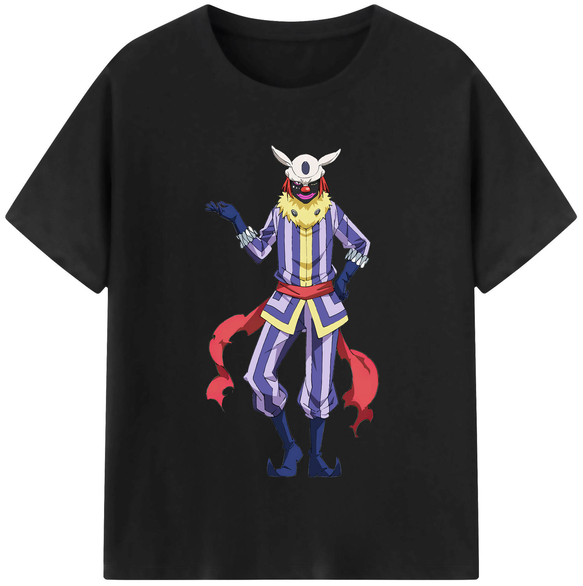 （画像用） 転スラ Regarding Reincarnated to Slime 綿100％半袖Tシャツ（フロントプリント）