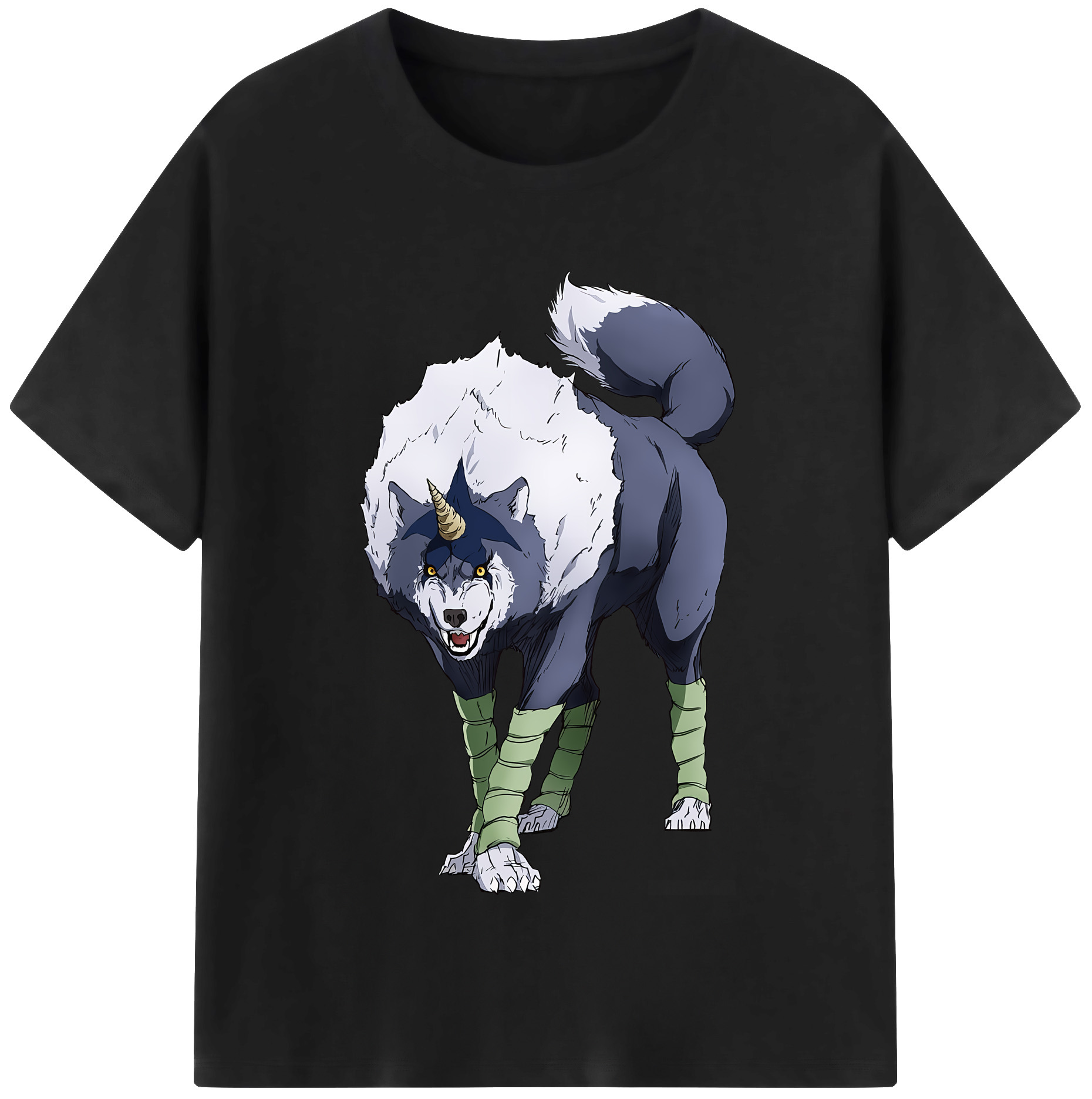 （画像用） 転スラ Regarding Reincarnated to Slime 綿100％半袖Tシャツ（フロントプリント）