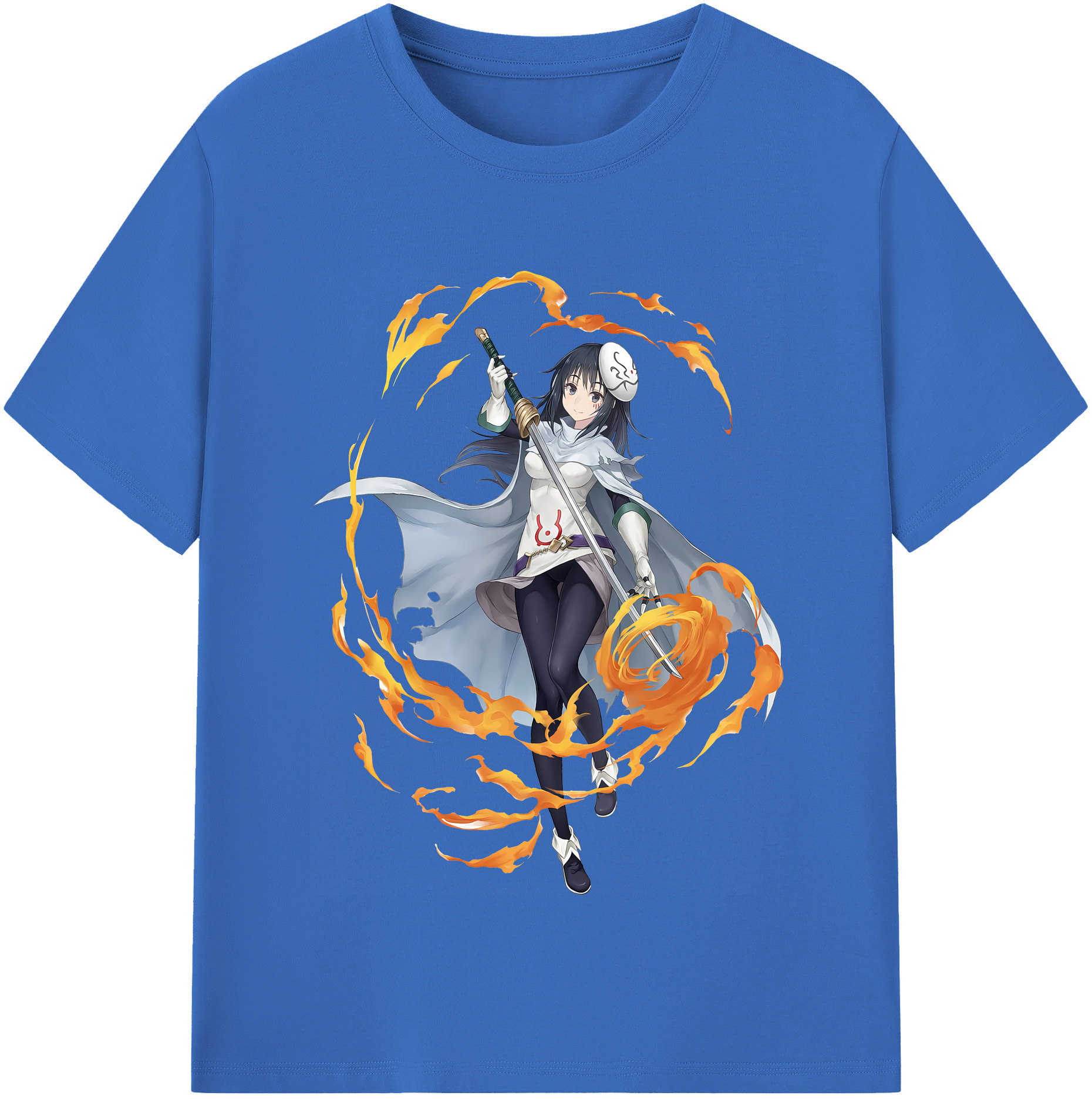 （画像用） 転スラ Regarding Reincarnated to Slime 綿100％半袖Tシャツ（フロントプリント）