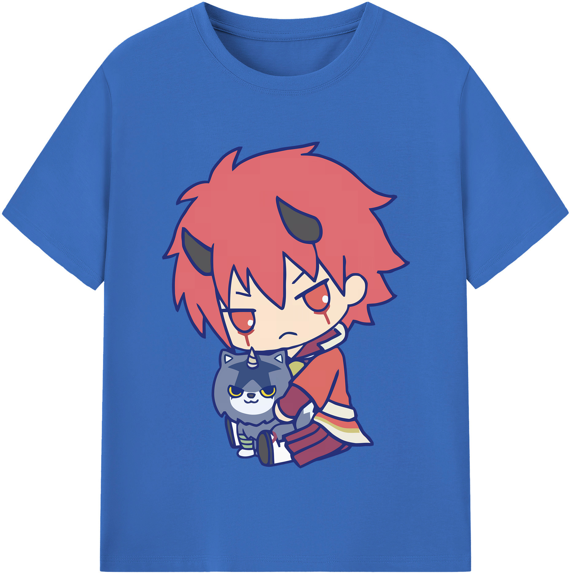 （画像用） 転スラ Regarding Reincarnated to Slime 綿100％半袖Tシャツ（フロントプリント）