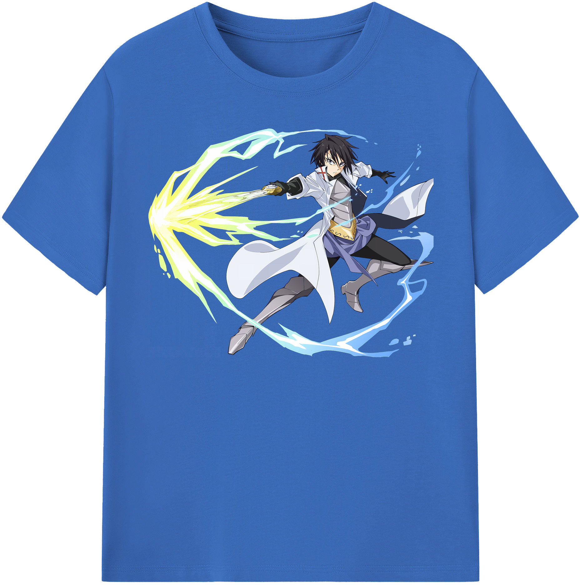 （画像用） 転スラ Regarding Reincarnated to Slime 綿100％半袖Tシャツ（フロントプリント）