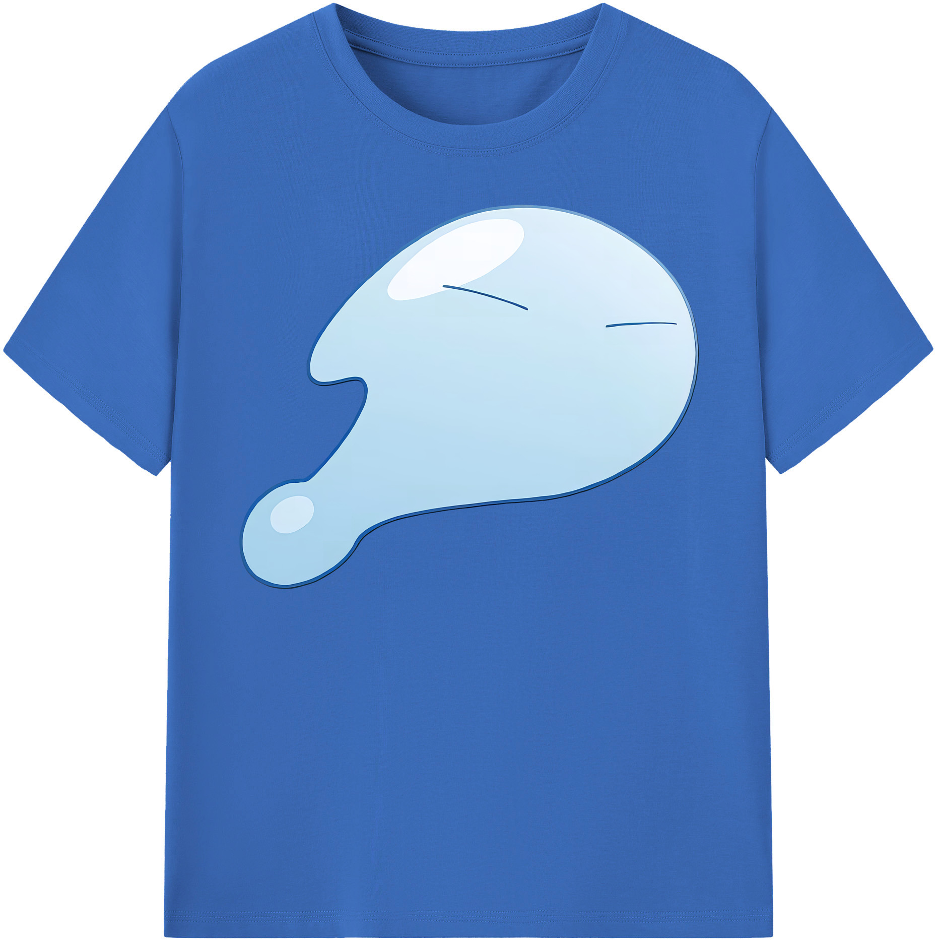 （画像用） 転スラ Regarding Reincarnated to Slime 綿100％半袖Tシャツ（フロントプリント）