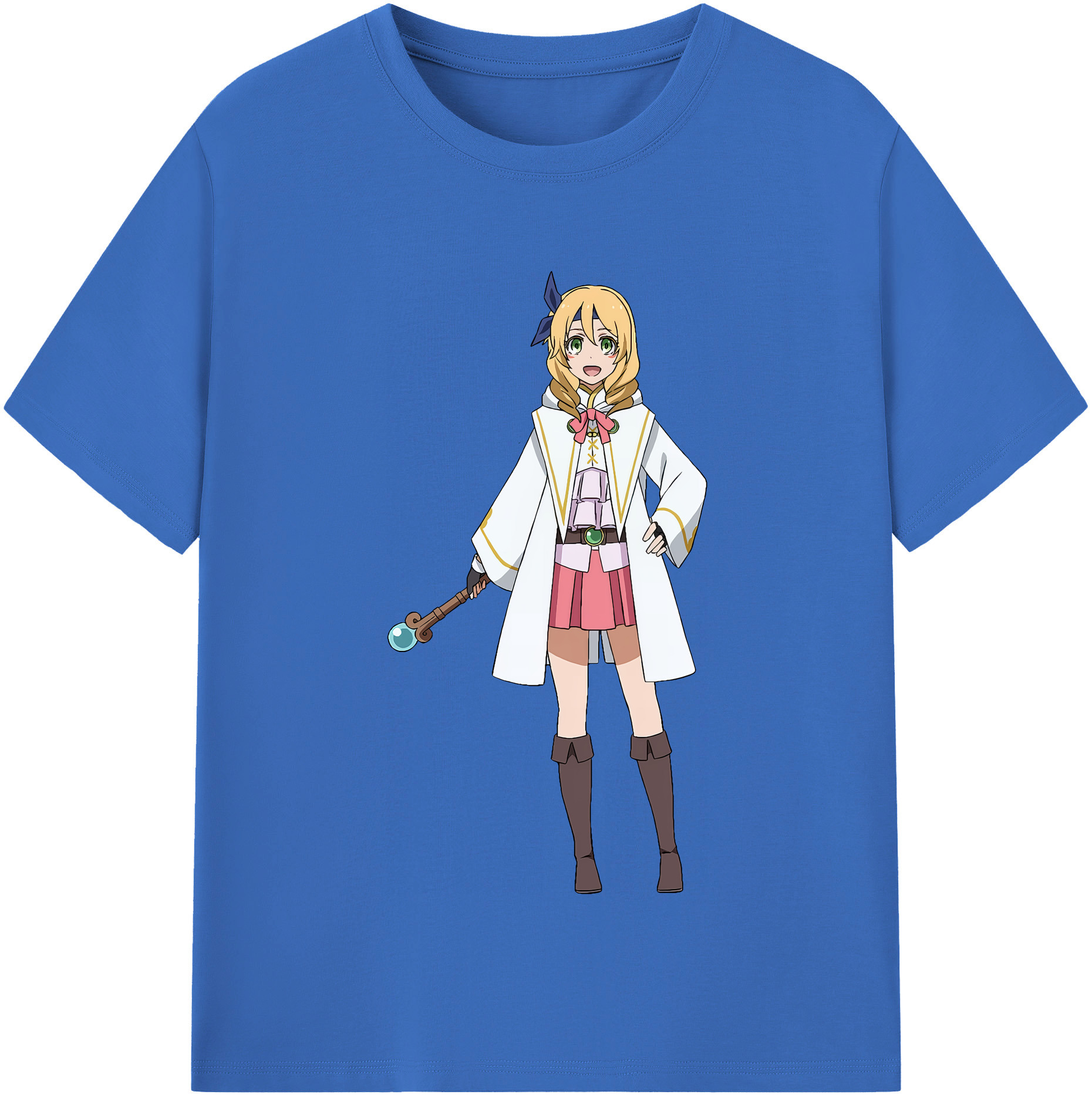 （画像用） 転スラ Regarding Reincarnated to Slime 綿100％半袖Tシャツ（フロントプリント）