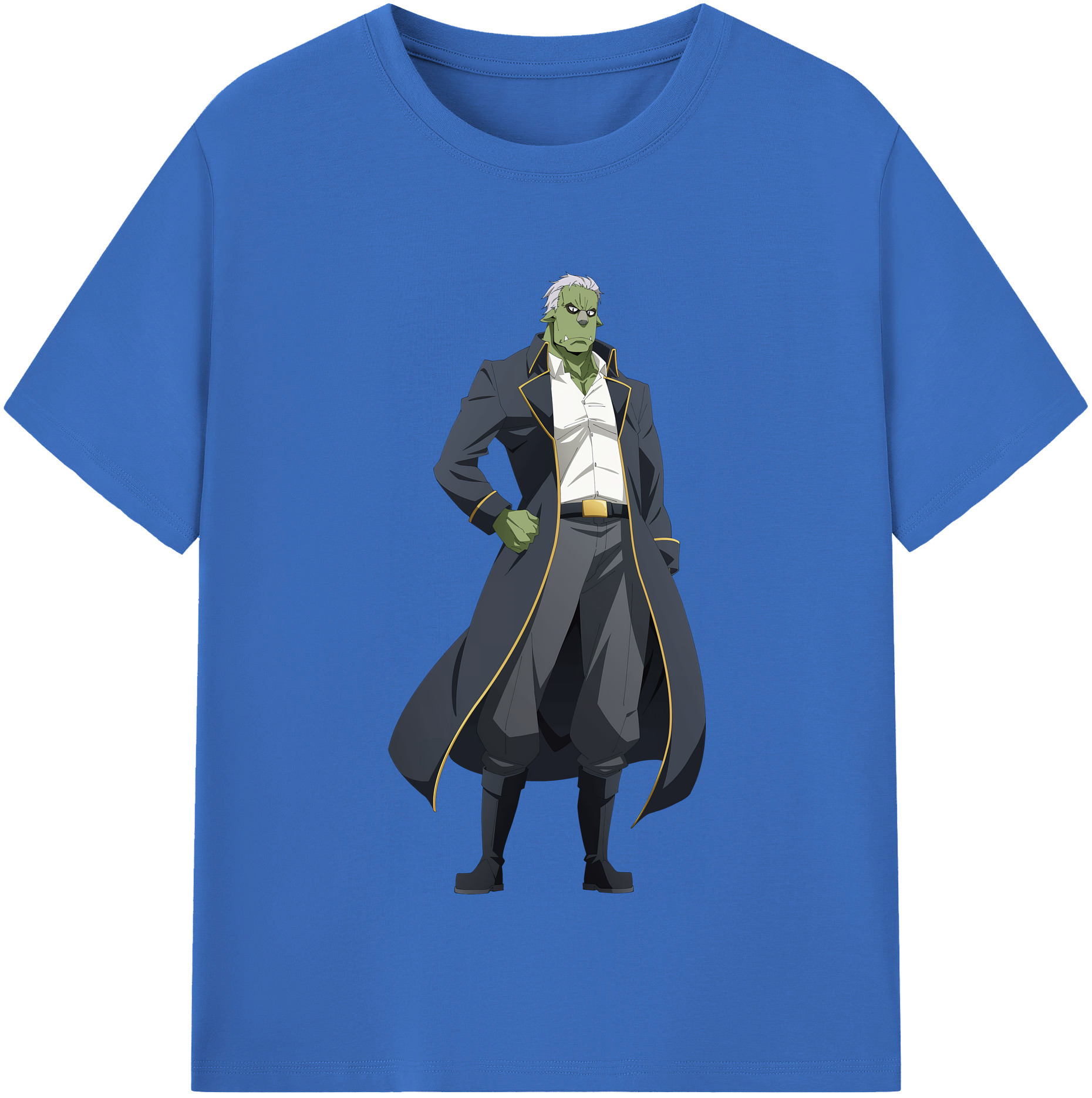 （画像用） 転スラ Regarding Reincarnated to Slime 綿100％半袖Tシャツ（フロントプリント）