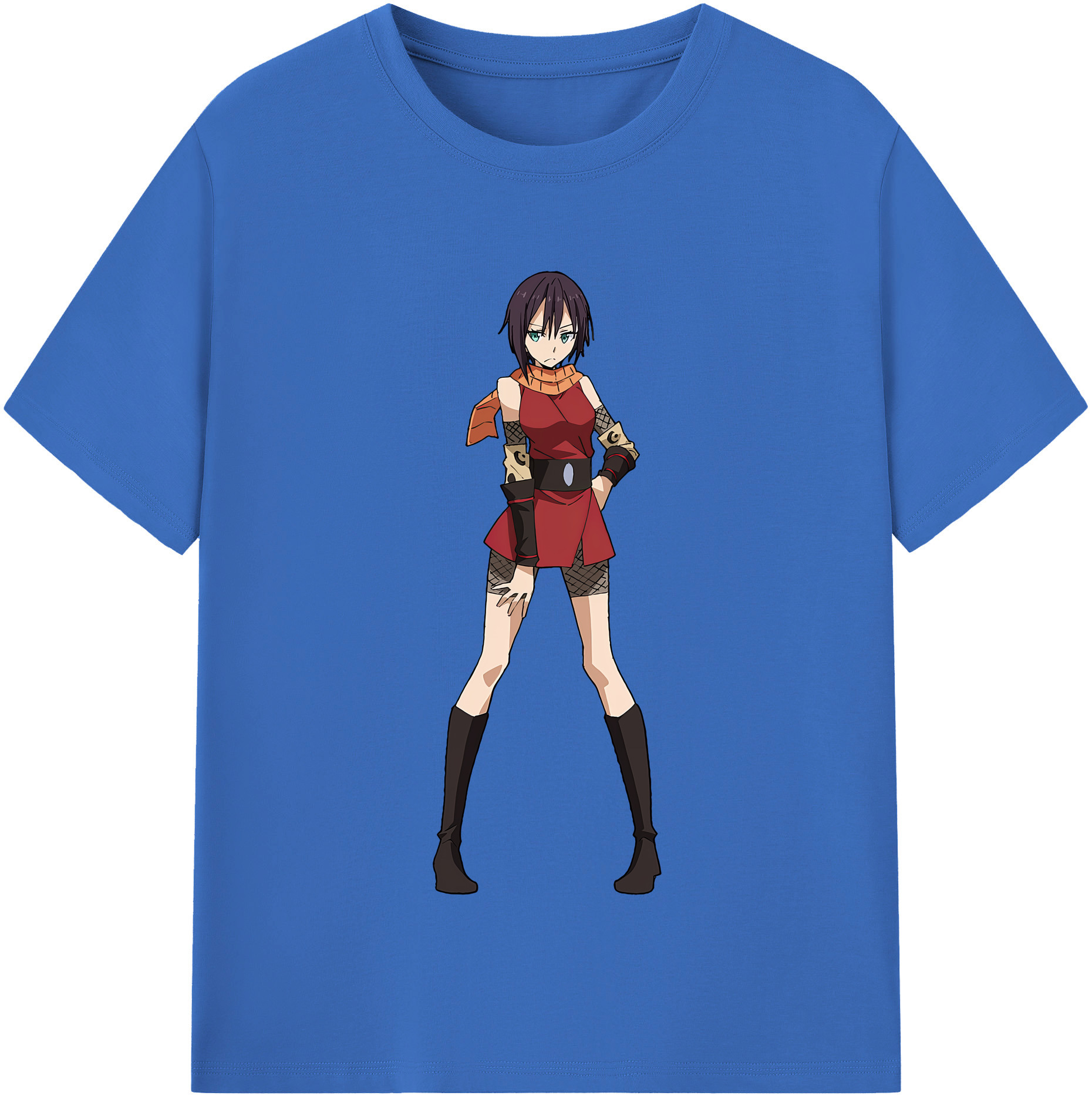 （画像用） 転スラ Regarding Reincarnated to Slime 綿100％半袖Tシャツ（フロントプリント）