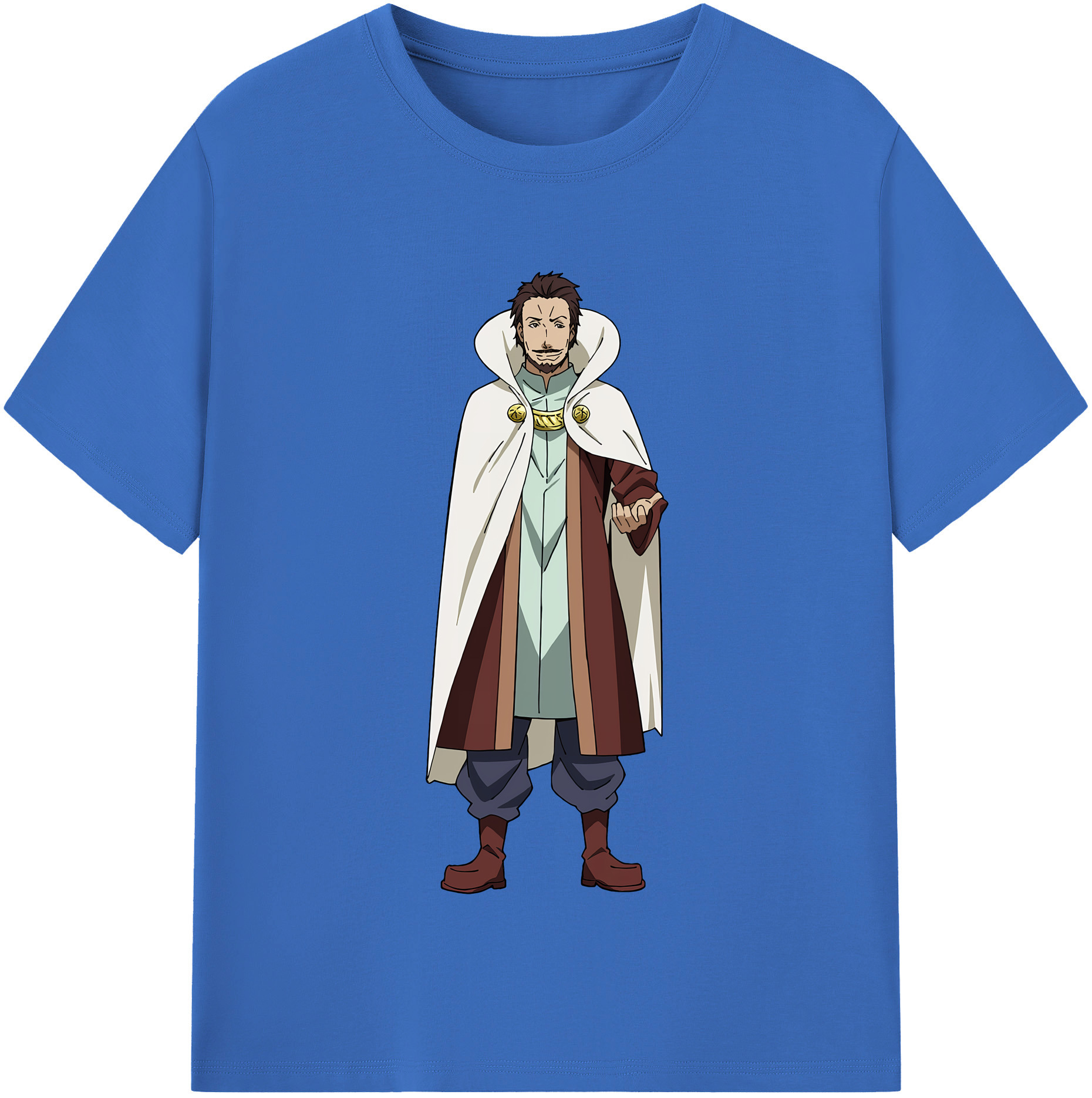 （画像用） 転スラ Regarding Reincarnated to Slime 綿100％半袖Tシャツ（フロントプリント）