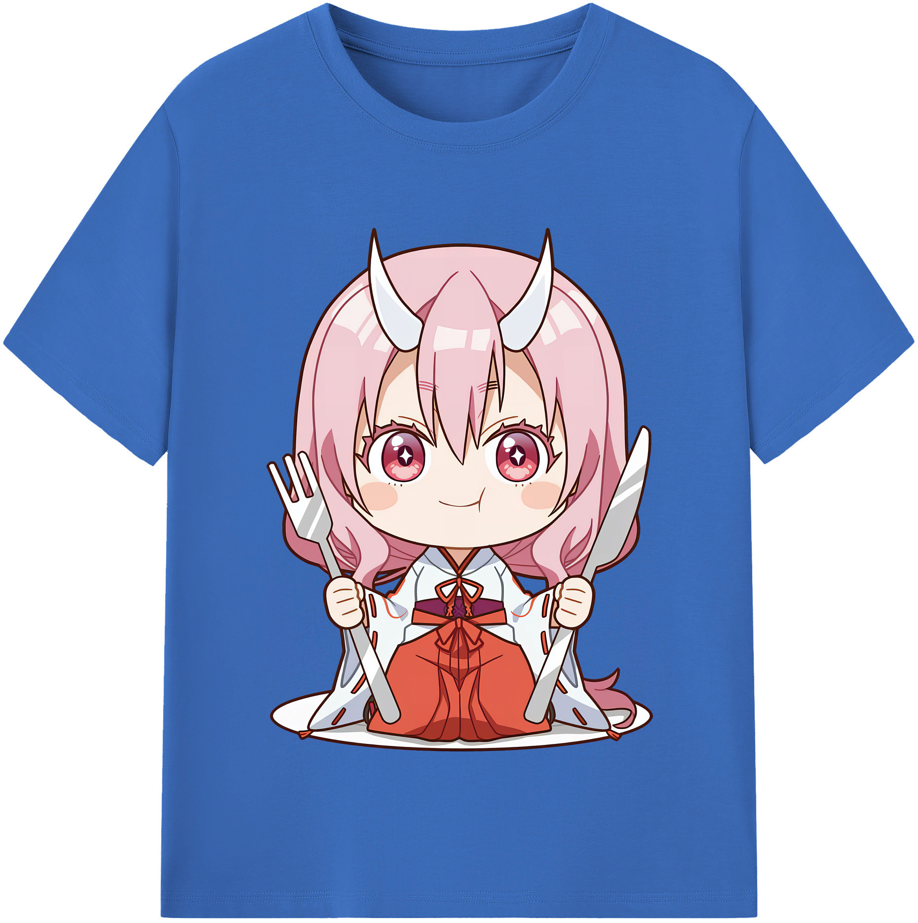（画像用） 転スラ Regarding Reincarnated to Slime 綿100％半袖Tシャツ（フロントプリント）