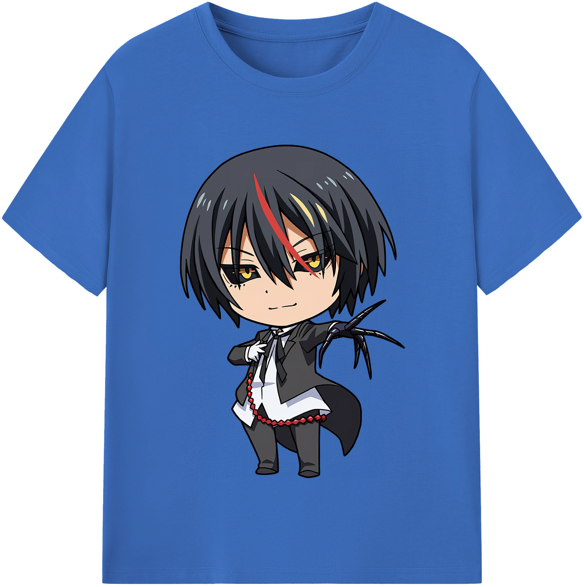 （画像用） 転スラ Regarding Reincarnated to Slime 綿100％半袖Tシャツ（フロントプリント）