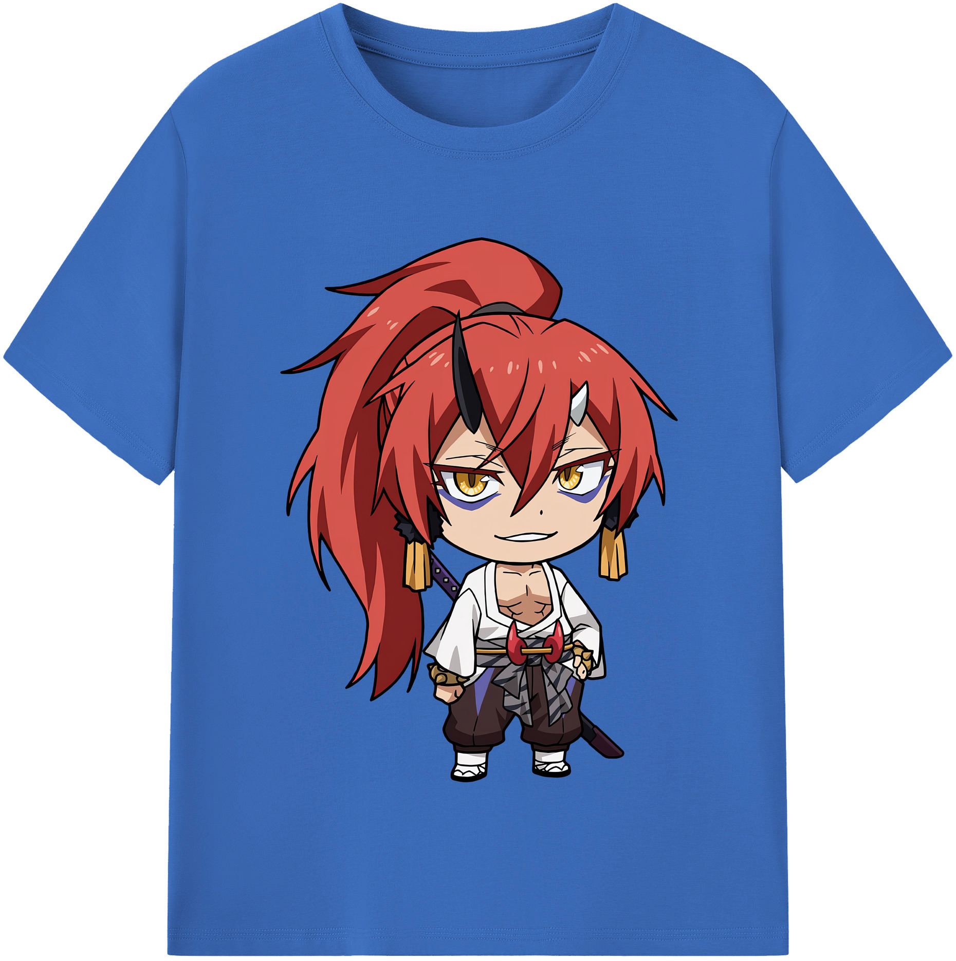（画像用） 転スラ Regarding Reincarnated to Slime 綿100％半袖Tシャツ（フロントプリント）