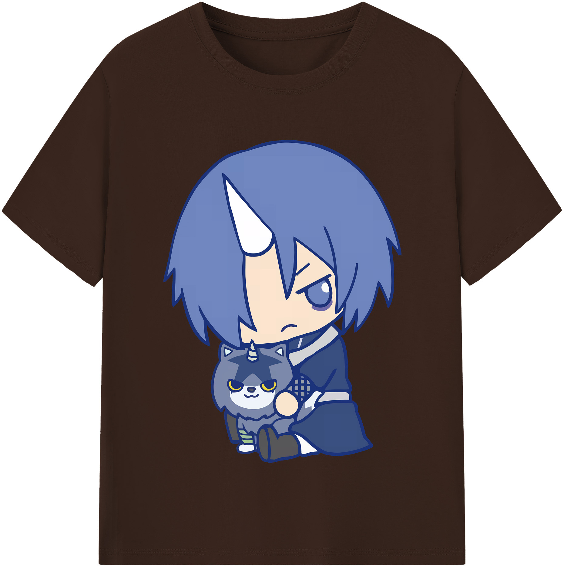 （画像用） 転スラ Regarding Reincarnated to Slime 綿100％半袖Tシャツ（フロントプリント）