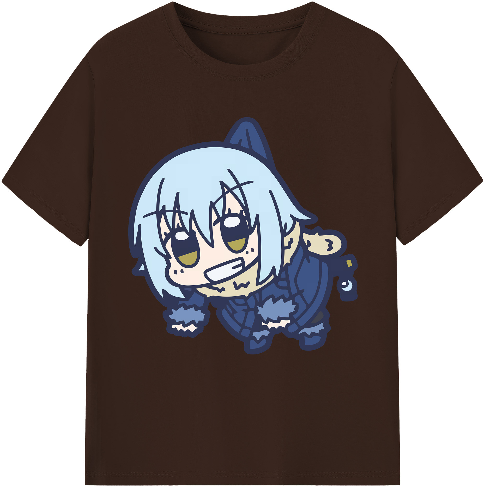 （画像用） 転スラ Regarding Reincarnated to Slime 綿100％半袖Tシャツ（フロントプリント）