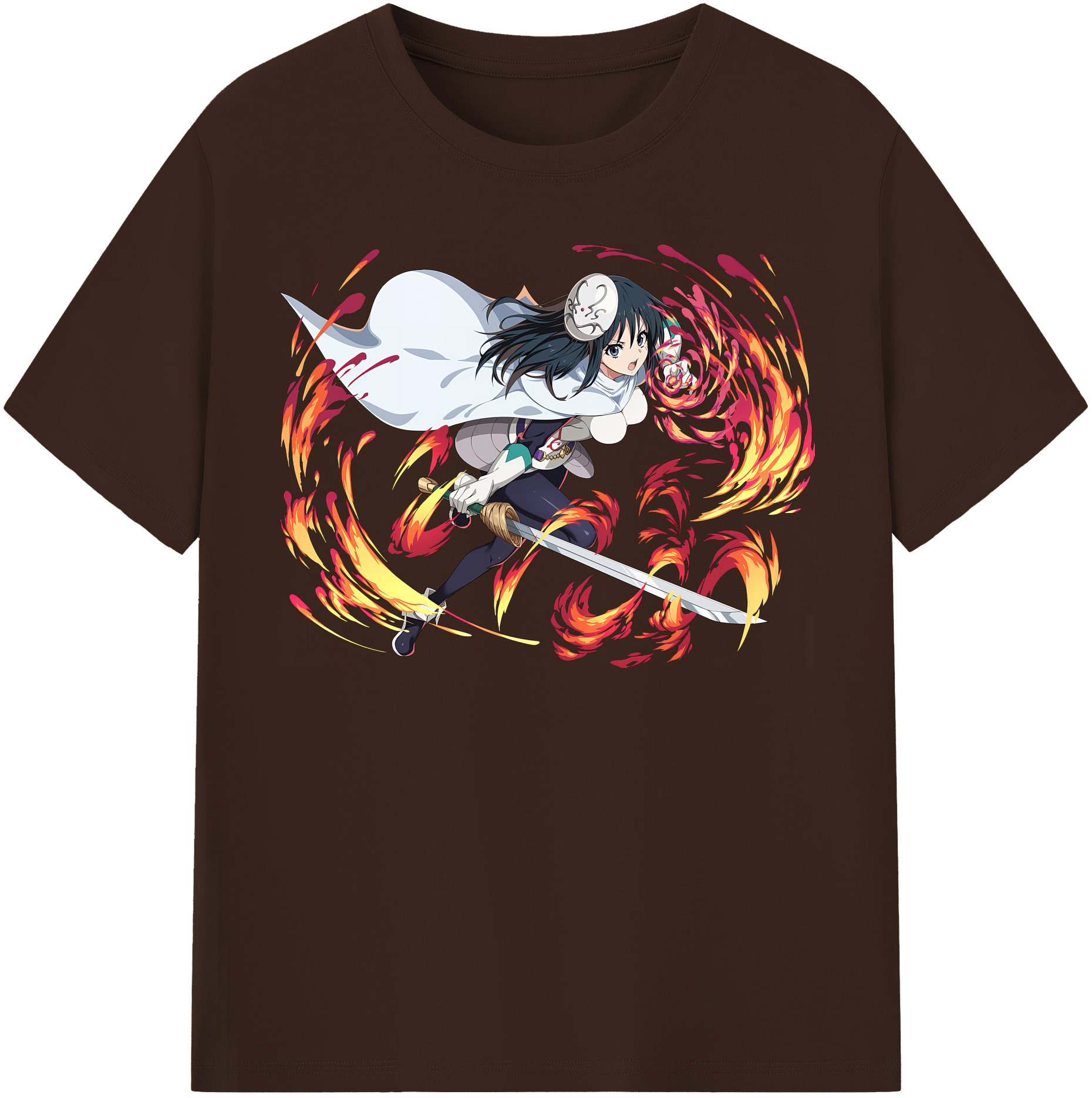 （画像用） 転スラ Regarding Reincarnated to Slime 綿100％半袖Tシャツ（フロントプリント）