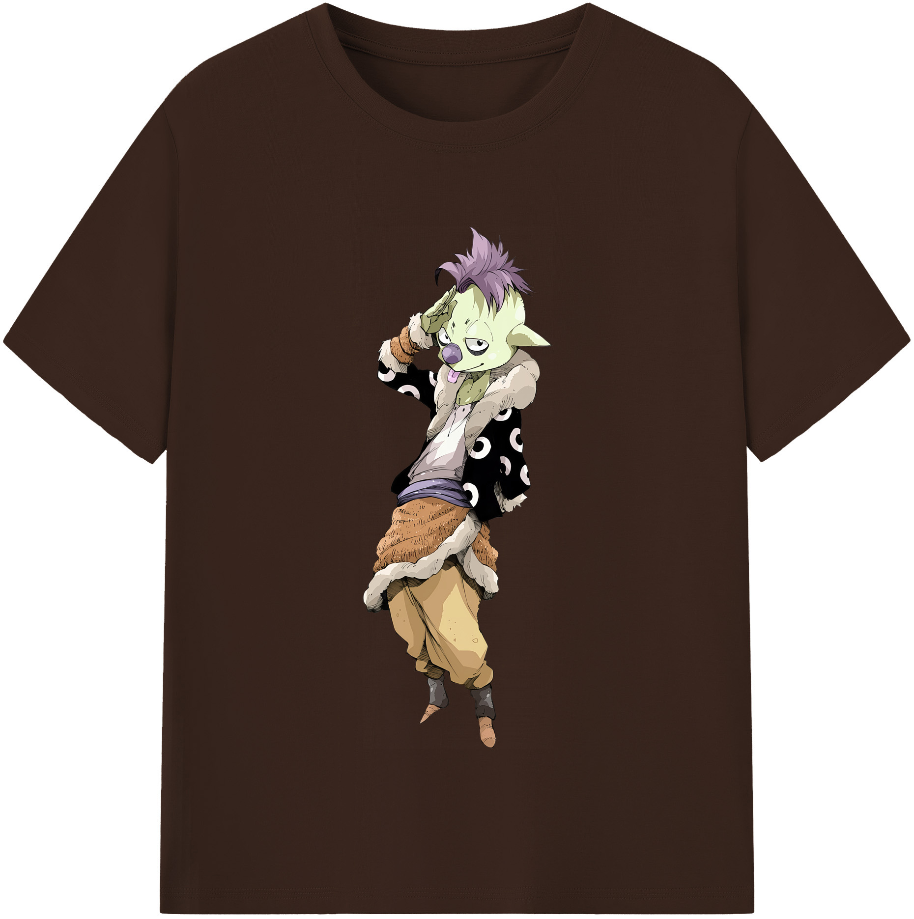 （画像用） 転スラ Regarding Reincarnated to Slime 綿100％半袖Tシャツ（フロントプリント）