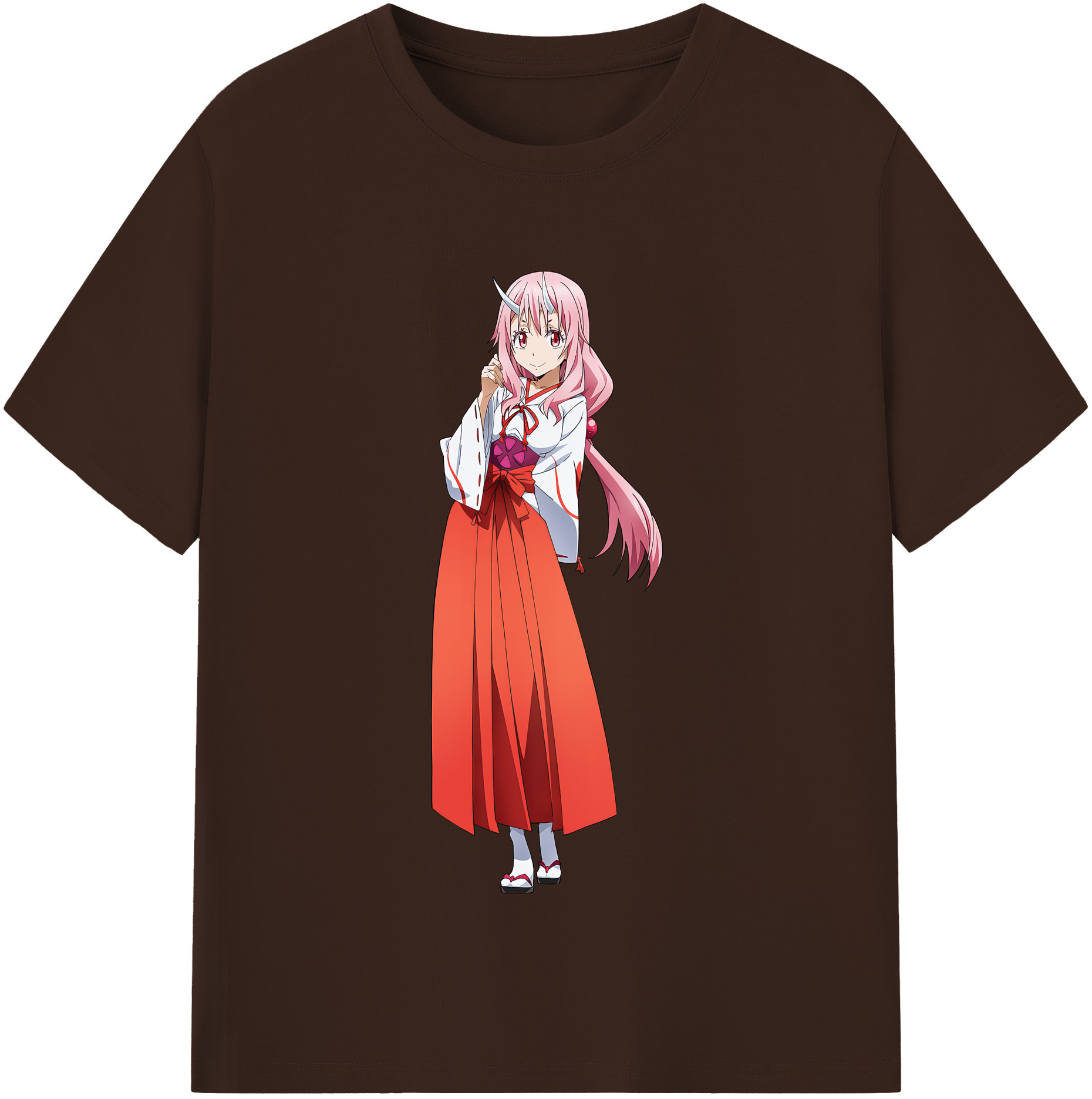 （画像用） 転スラ Regarding Reincarnated to Slime 綿100％半袖Tシャツ（フロントプリント）