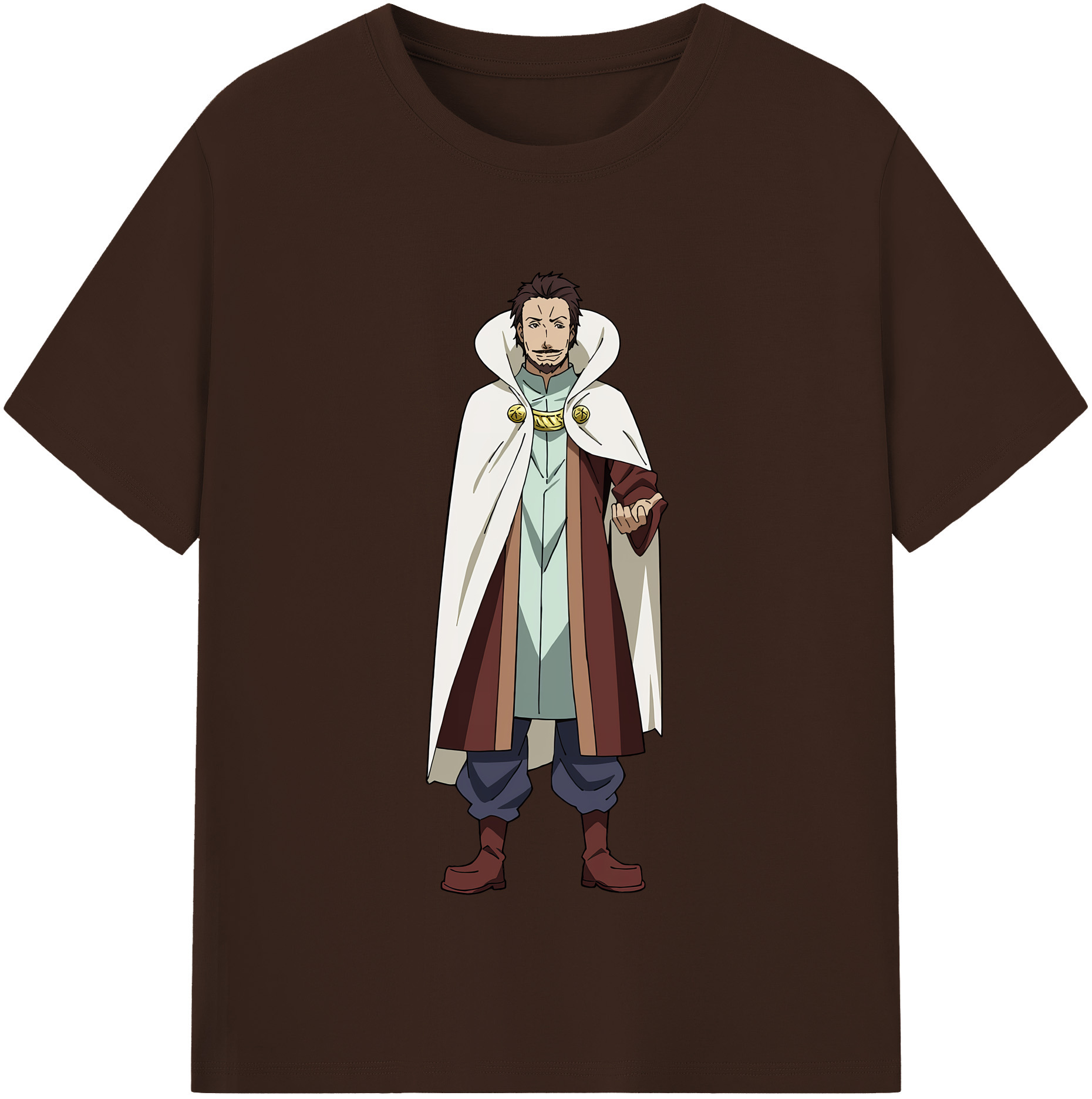 （画像用） 転スラ Regarding Reincarnated to Slime 綿100％半袖Tシャツ（フロントプリント）