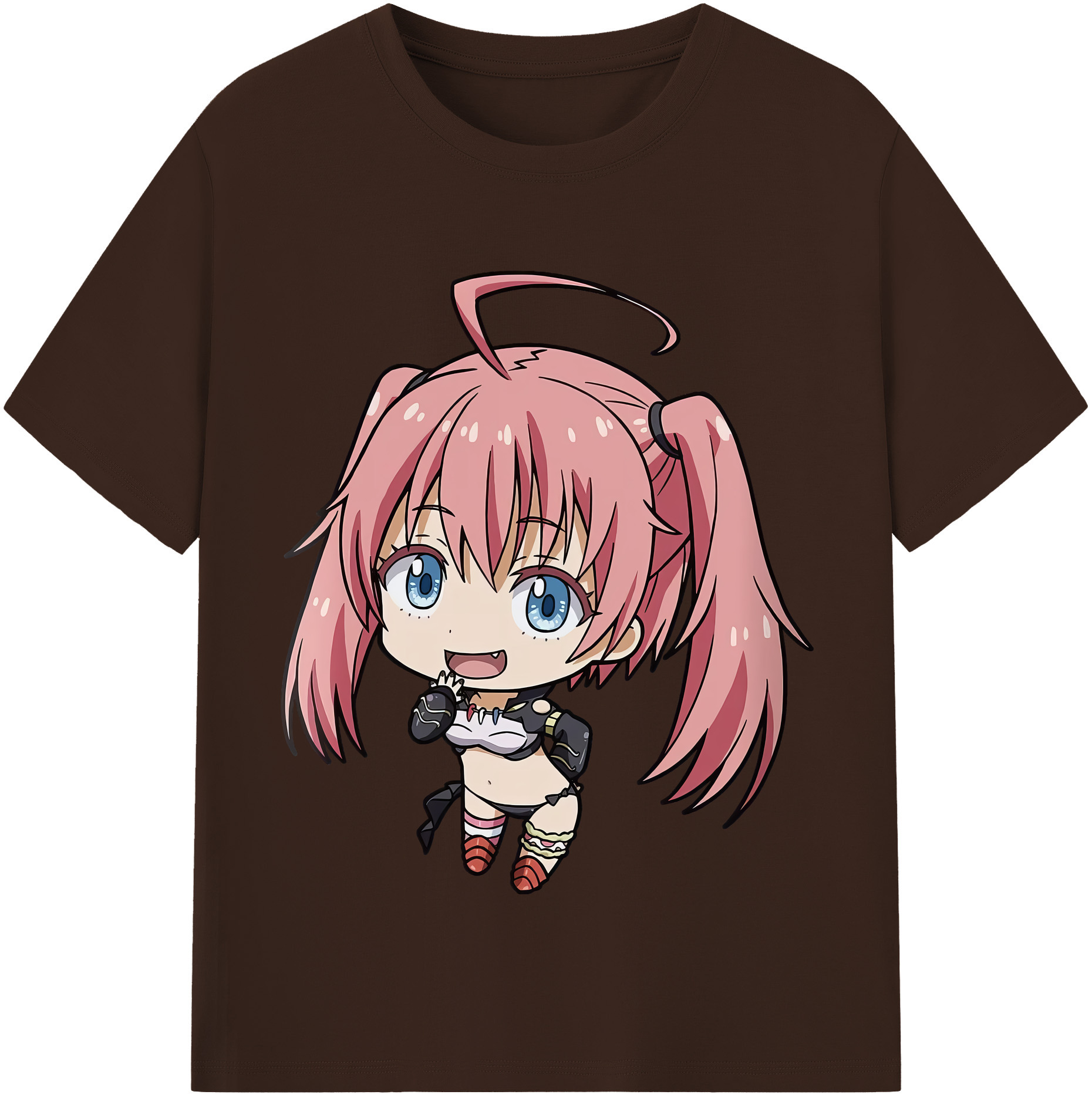 （画像用） 転スラ Regarding Reincarnated to Slime 綿100％半袖Tシャツ（フロントプリント）