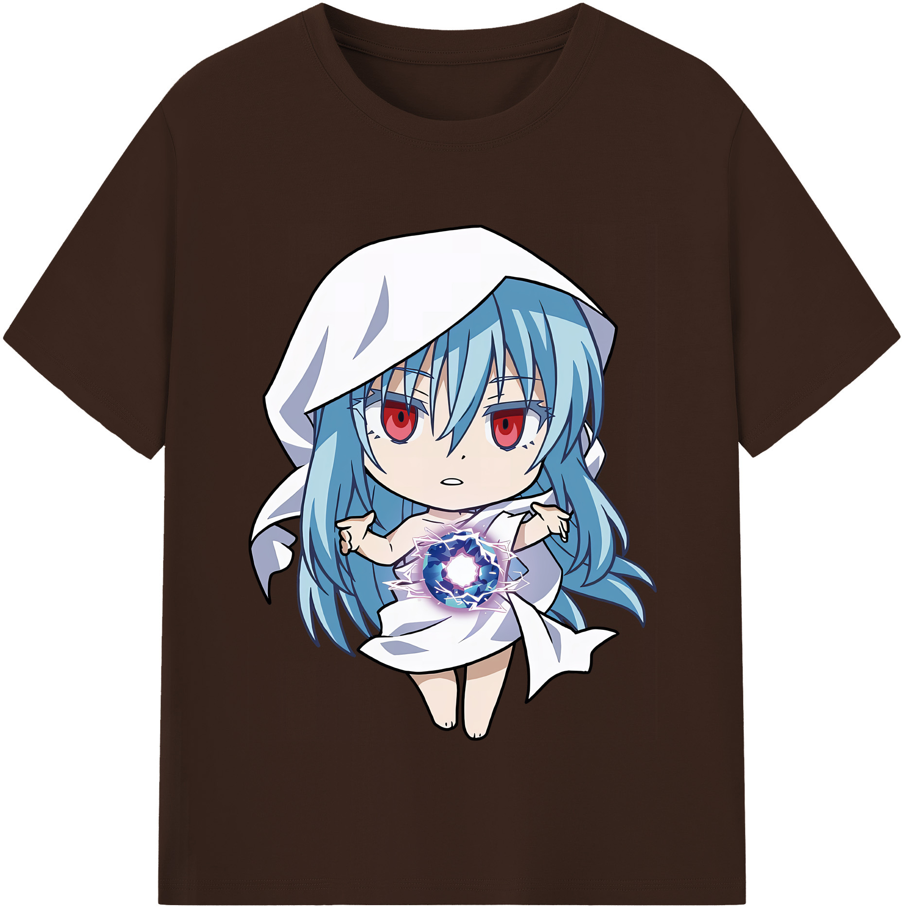 （画像用） 転スラ Regarding Reincarnated to Slime 綿100％半袖Tシャツ（フロントプリント）