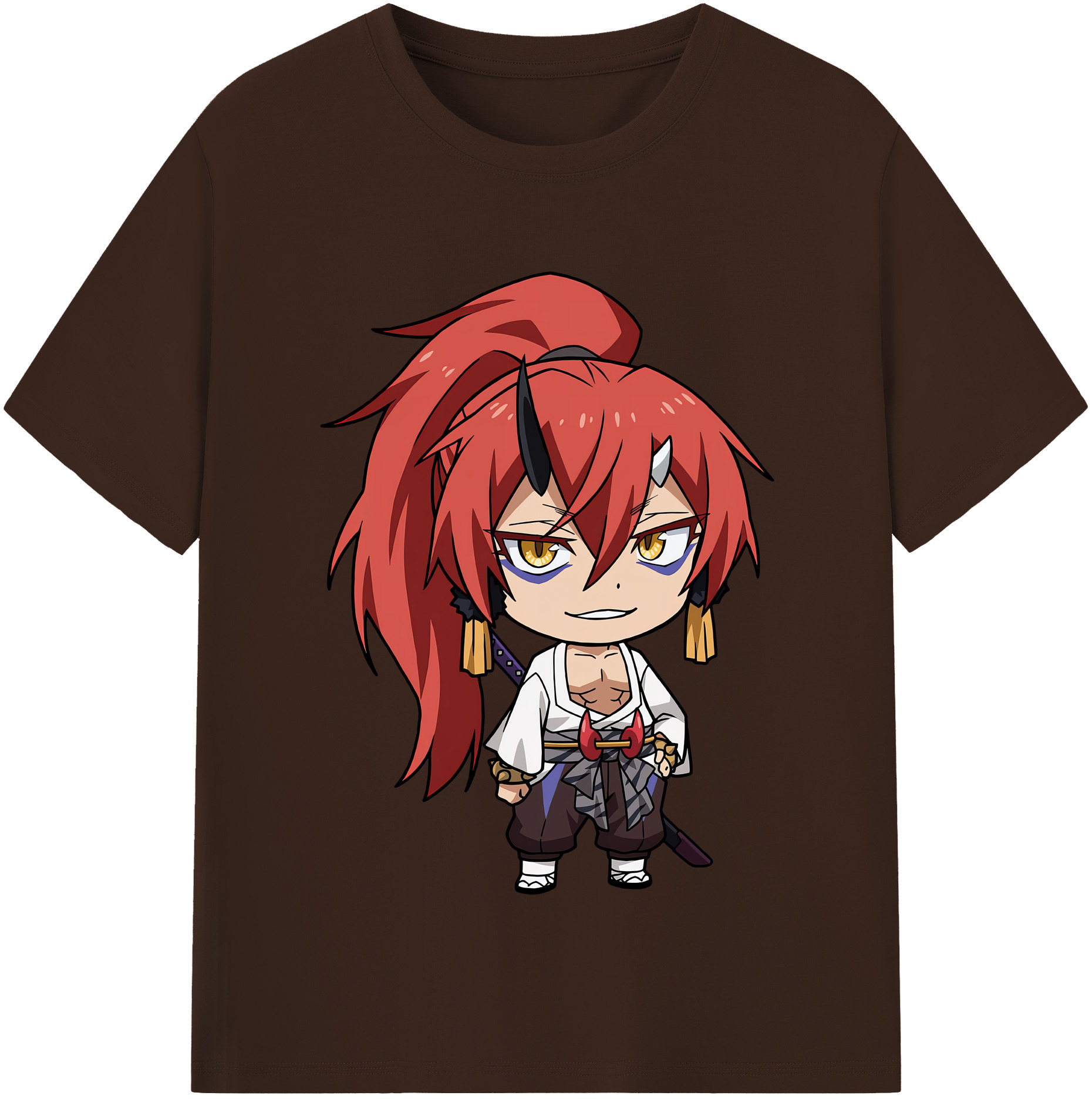 （画像用） 転スラ Regarding Reincarnated to Slime 綿100％半袖Tシャツ（フロントプリント）