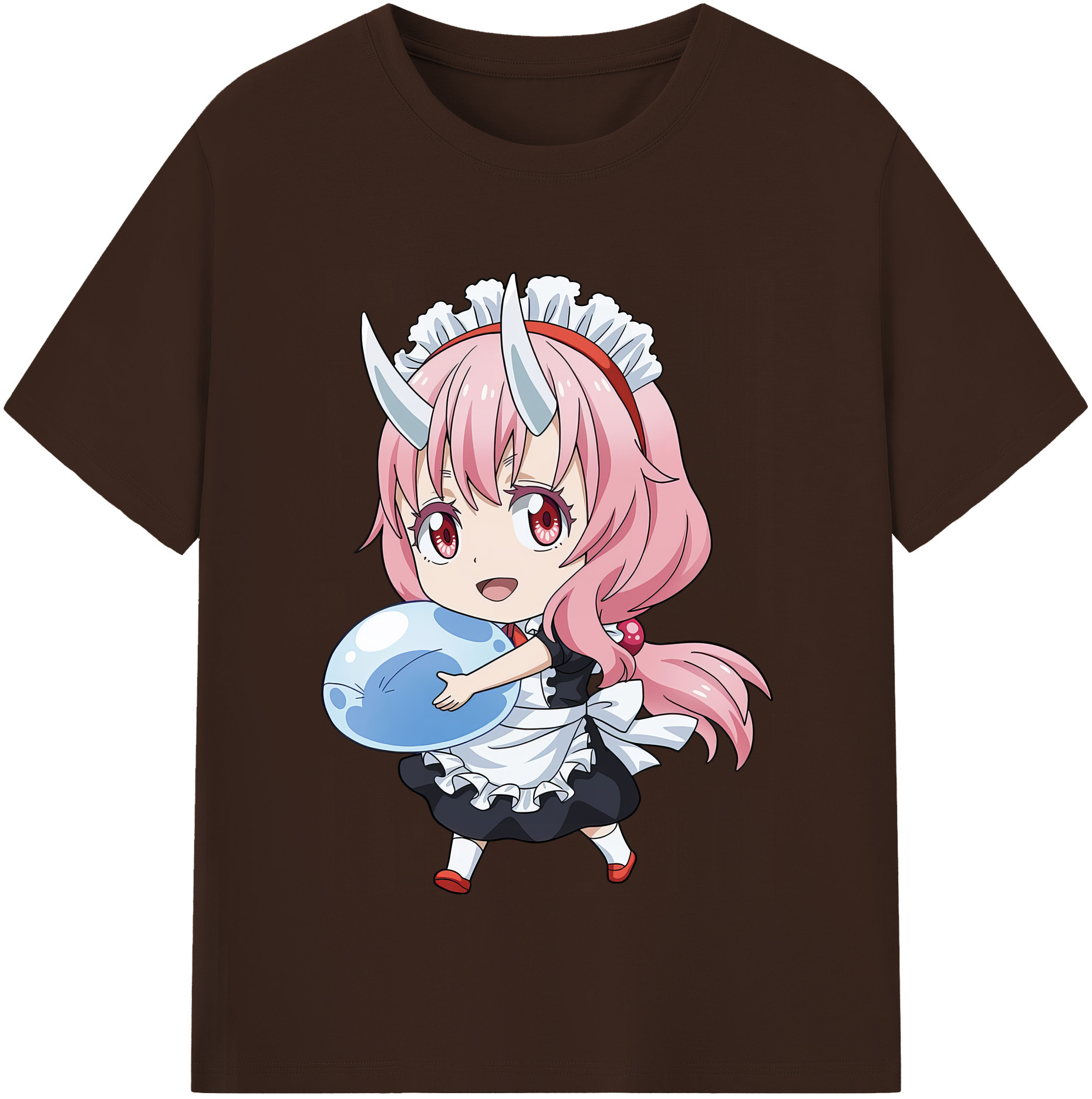 （画像用） 転スラ Regarding Reincarnated to Slime 綿100％半袖Tシャツ（フロントプリント）