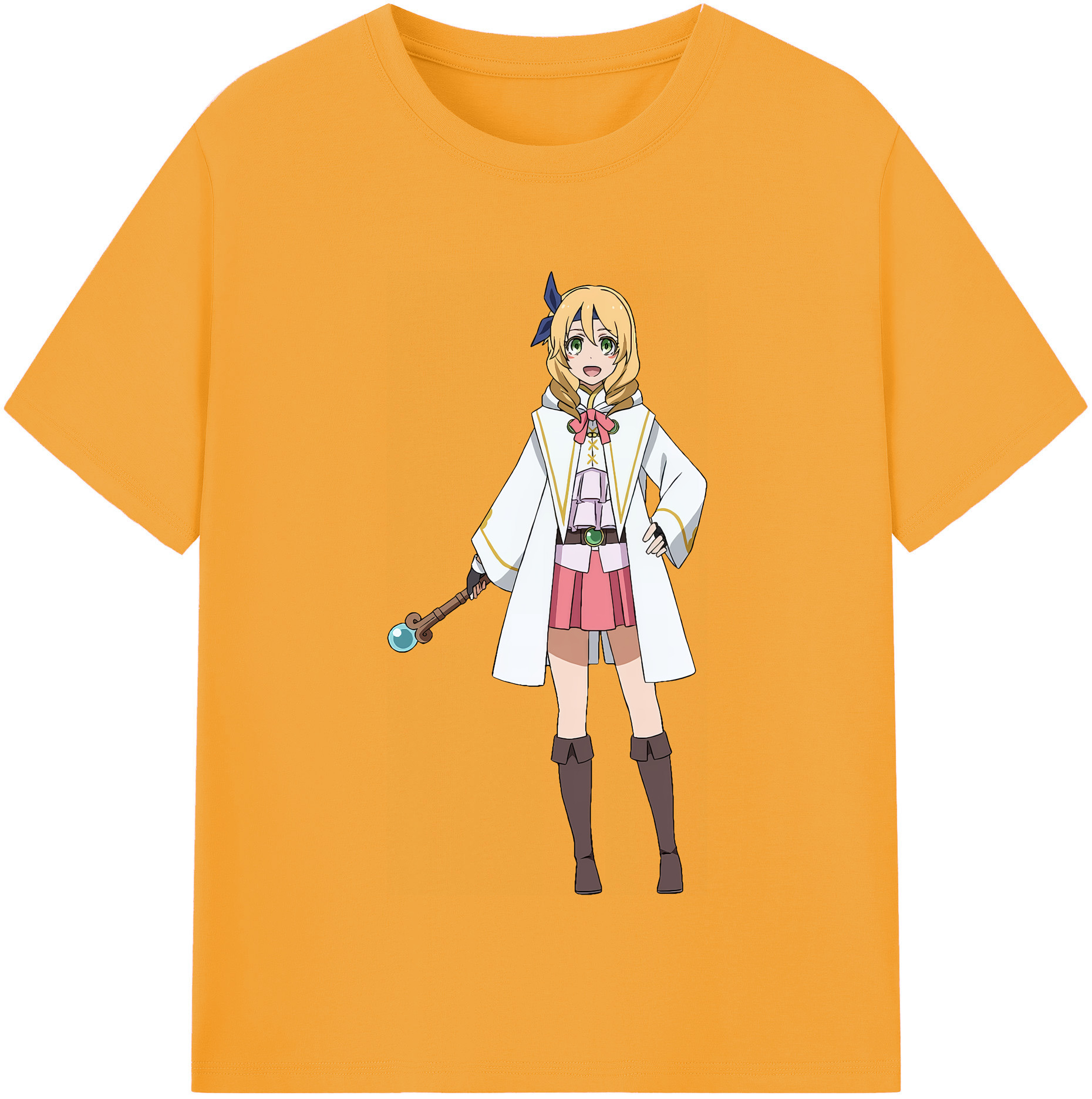 （画像用） 転スラ Regarding Reincarnated to Slime 綿100％半袖Tシャツ（フロントプリント）
