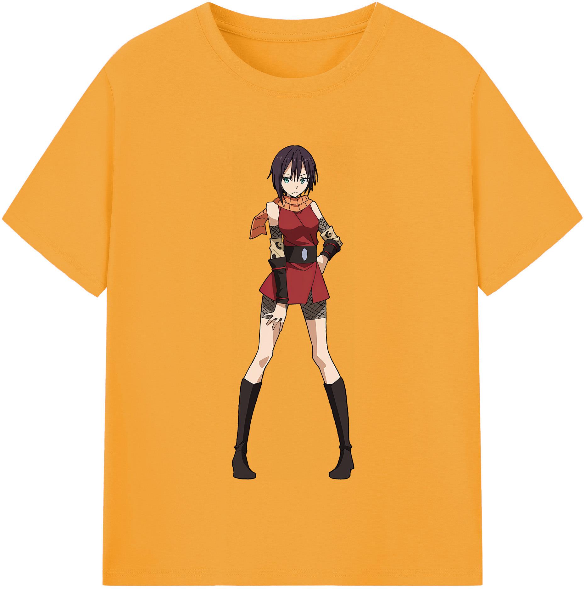 （画像用） 転スラ Regarding Reincarnated to Slime 綿100％半袖Tシャツ（フロントプリント）