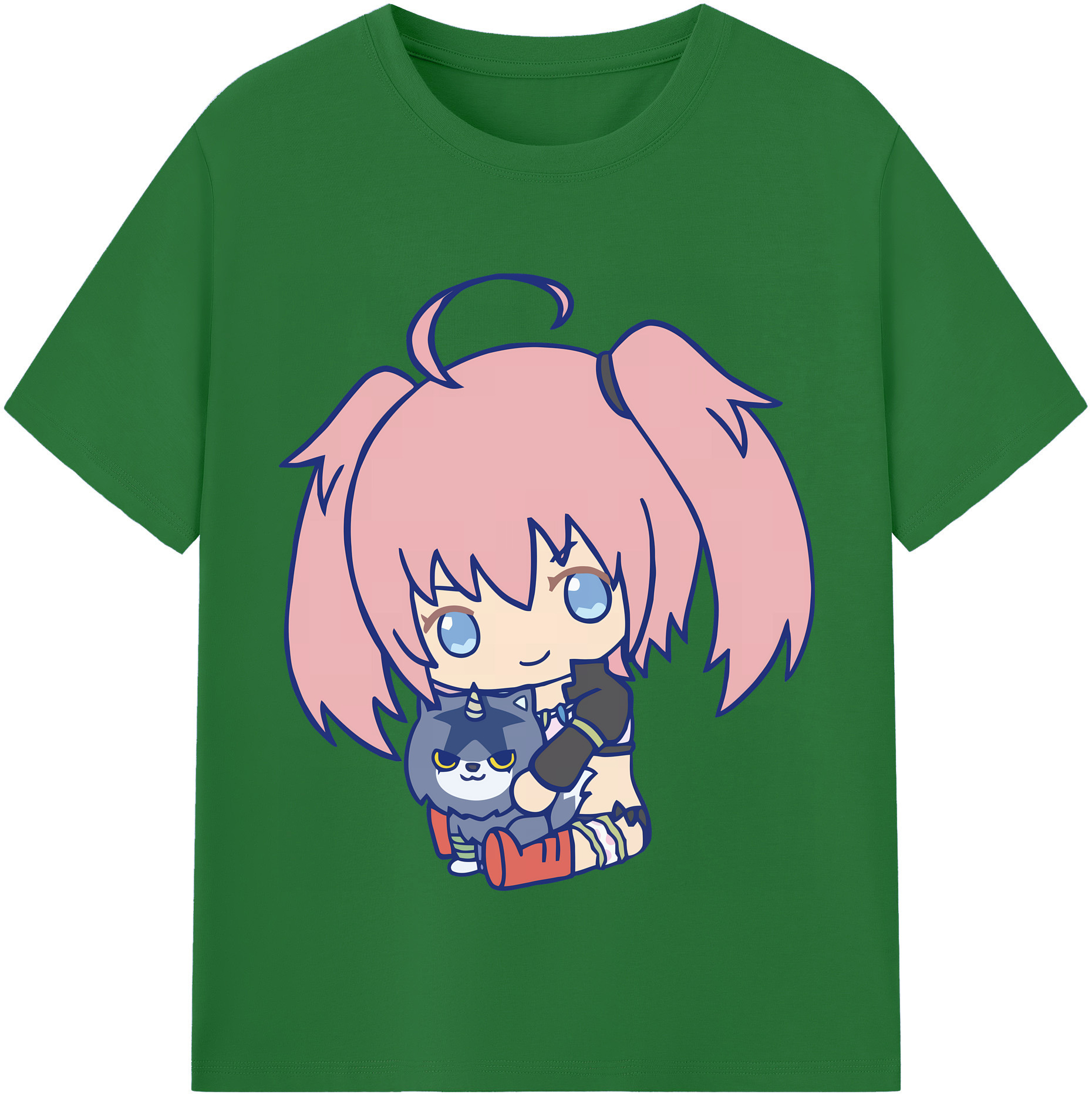 （画像用） 転スラ Regarding Reincarnated to Slime 綿100％半袖Tシャツ（フロントプリント）