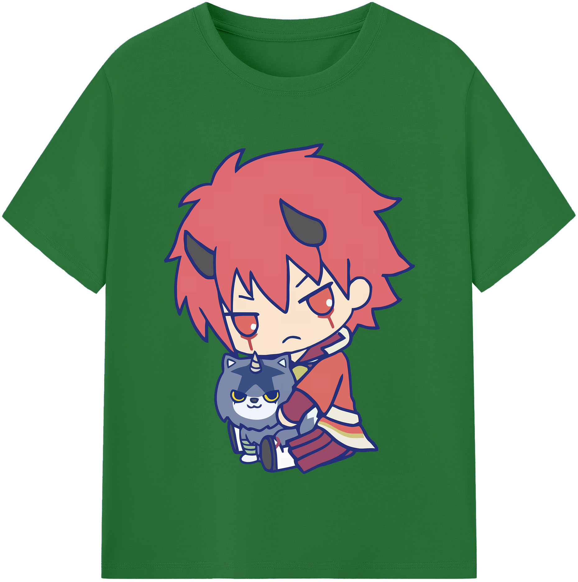 （画像用） 転スラ Regarding Reincarnated to Slime 綿100％半袖Tシャツ（フロントプリント）