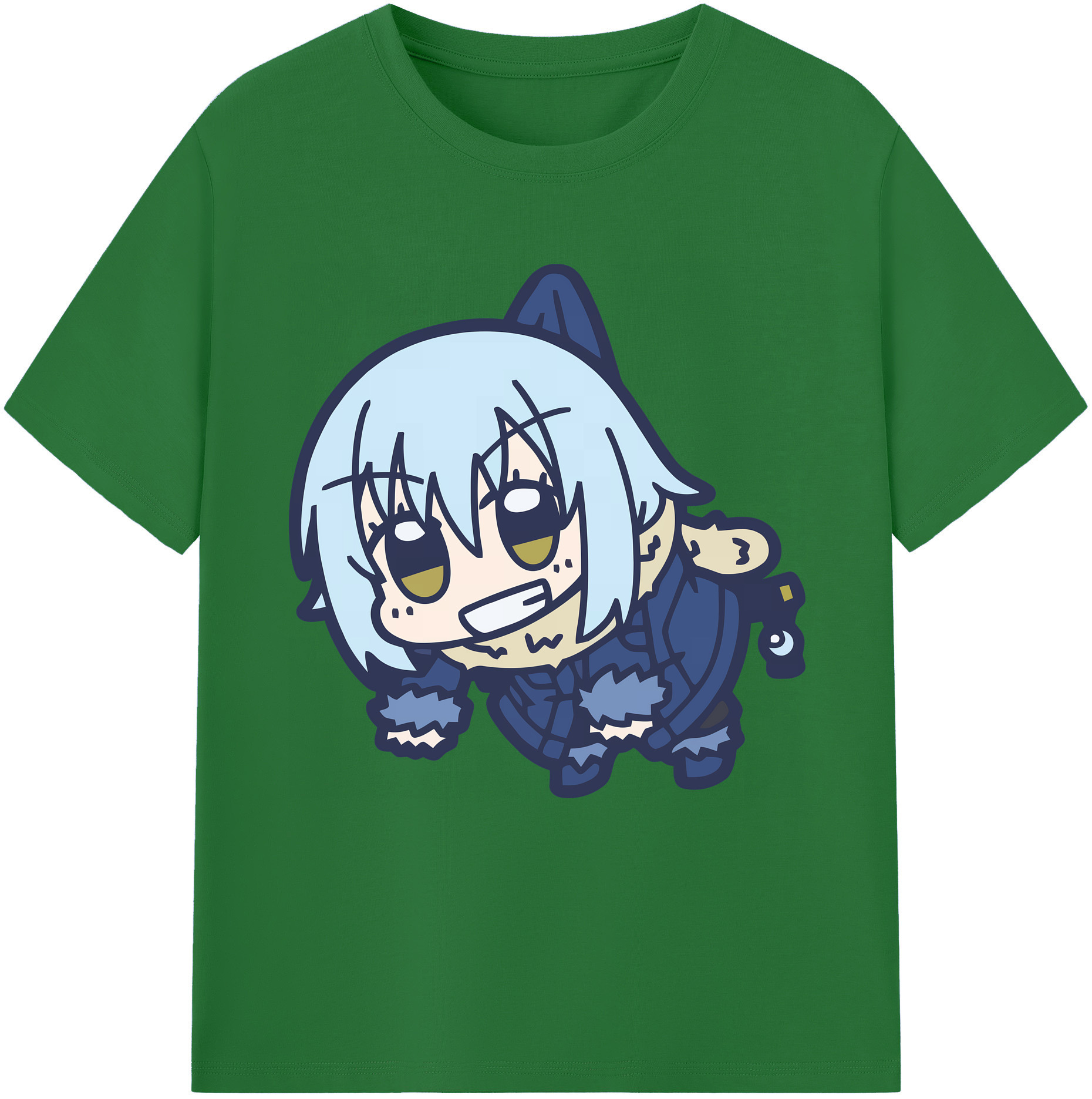 （画像用） 転スラ Regarding Reincarnated to Slime 綿100％半袖Tシャツ（フロントプリント）