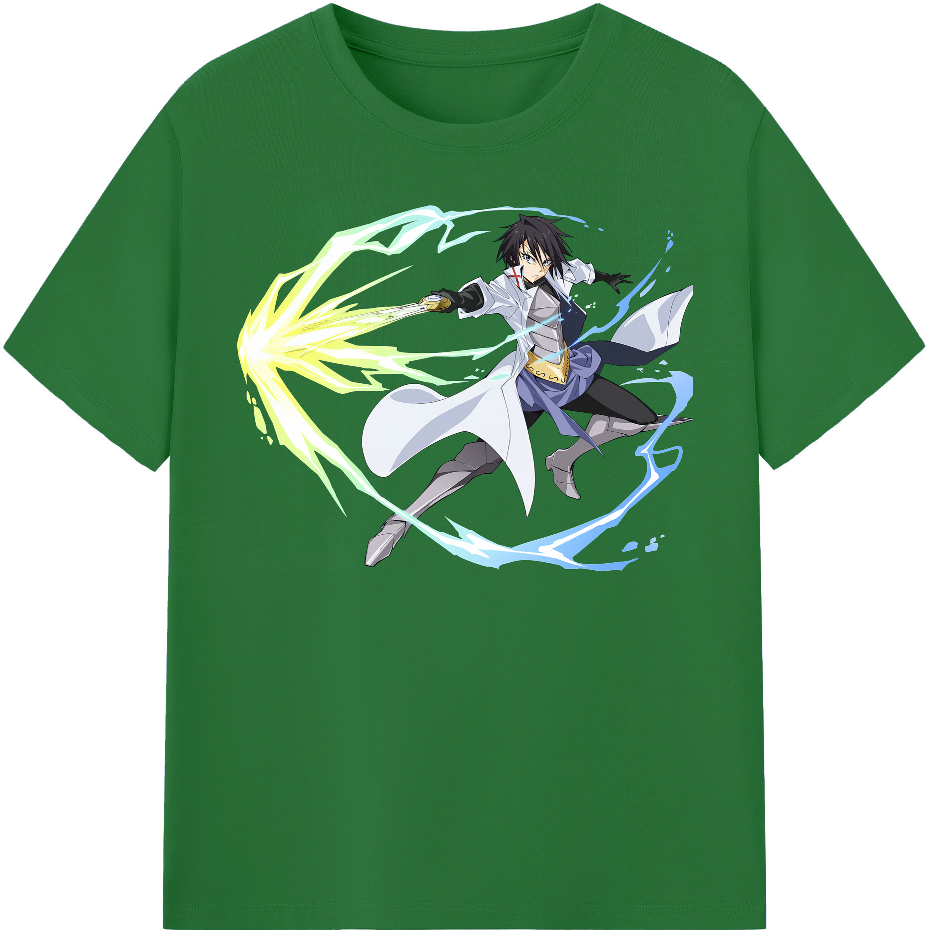 （画像用） 転スラ Regarding Reincarnated to Slime 綿100％半袖Tシャツ（フロントプリント）